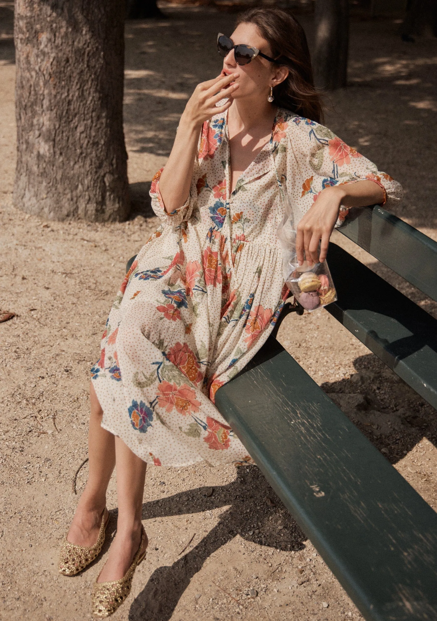 Audrey Midi Dress sold by Auguste The Label