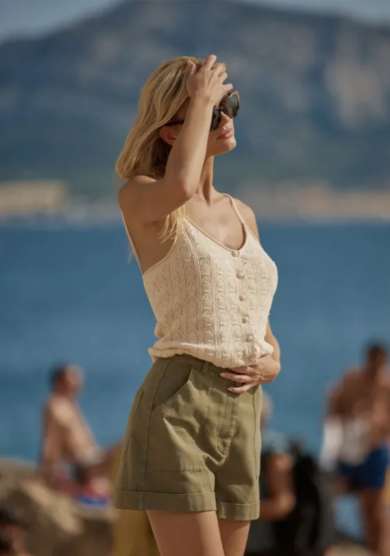 Marjorie Crochet Cami made by Auguste The Label