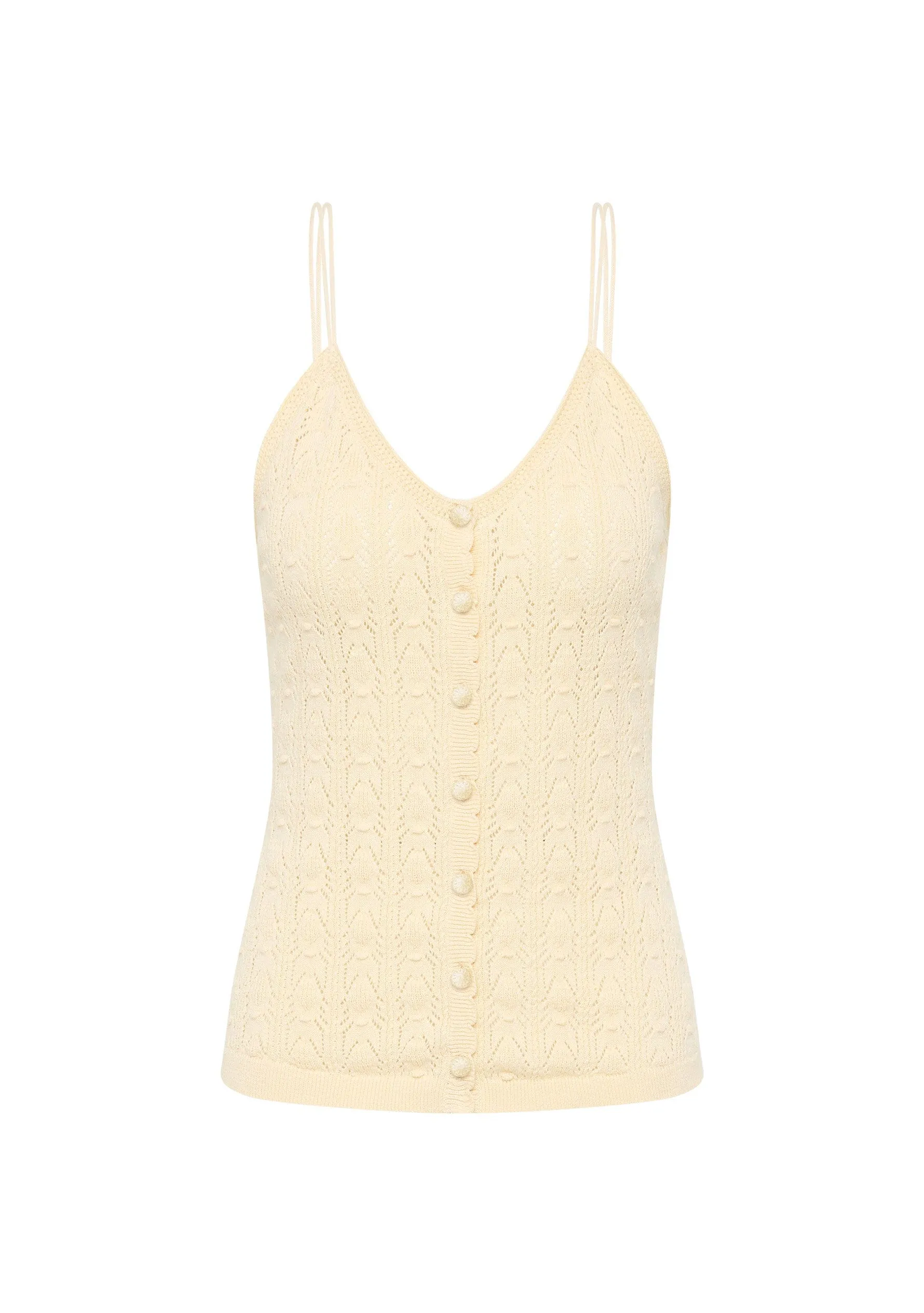 Marjorie Crochet Cami sold by Auguste The Label product image thumbnail 3