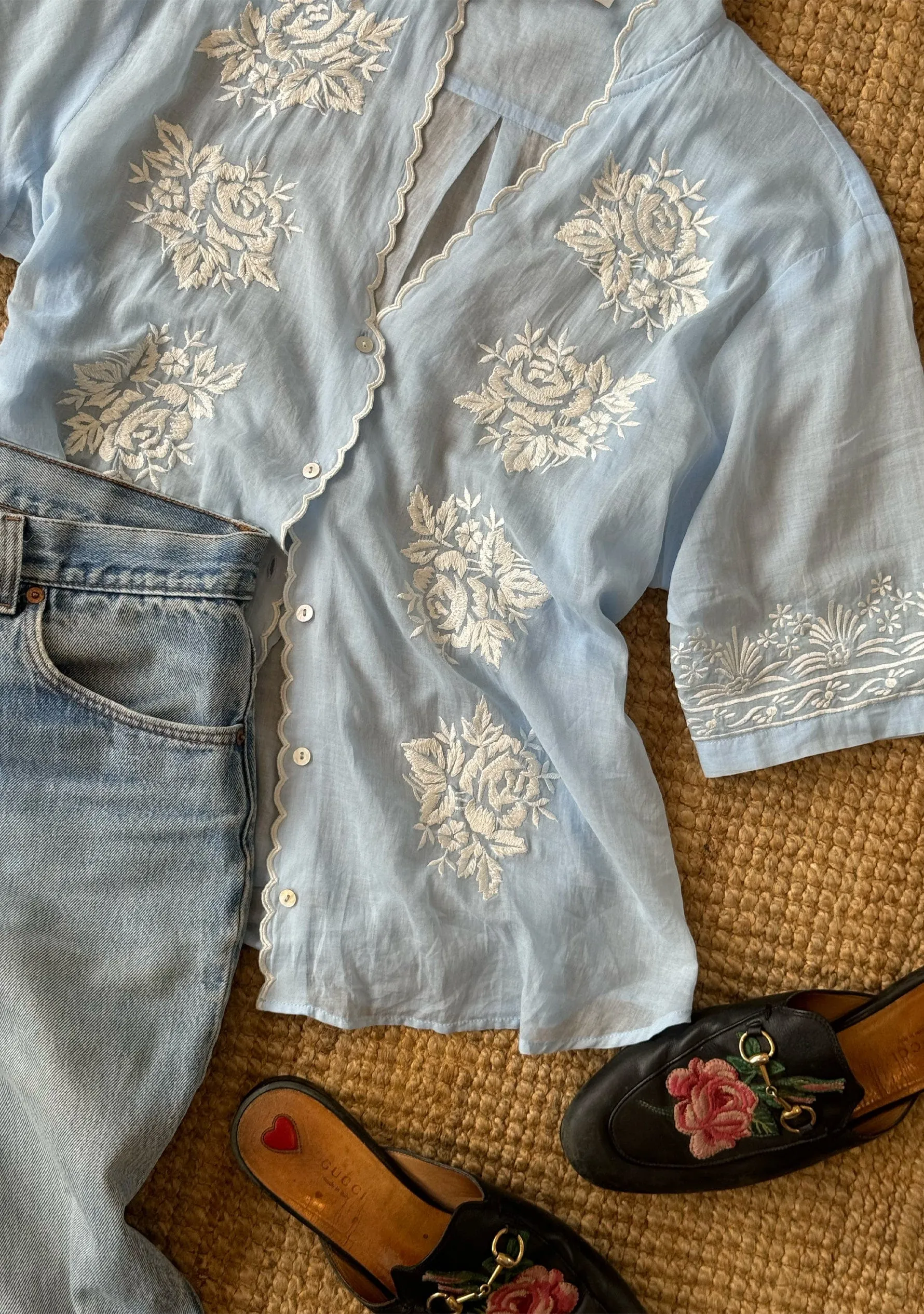 Rosalie Blouse | Pre Order - Buy Now sold by Auguste The Label product image thumbnail 2