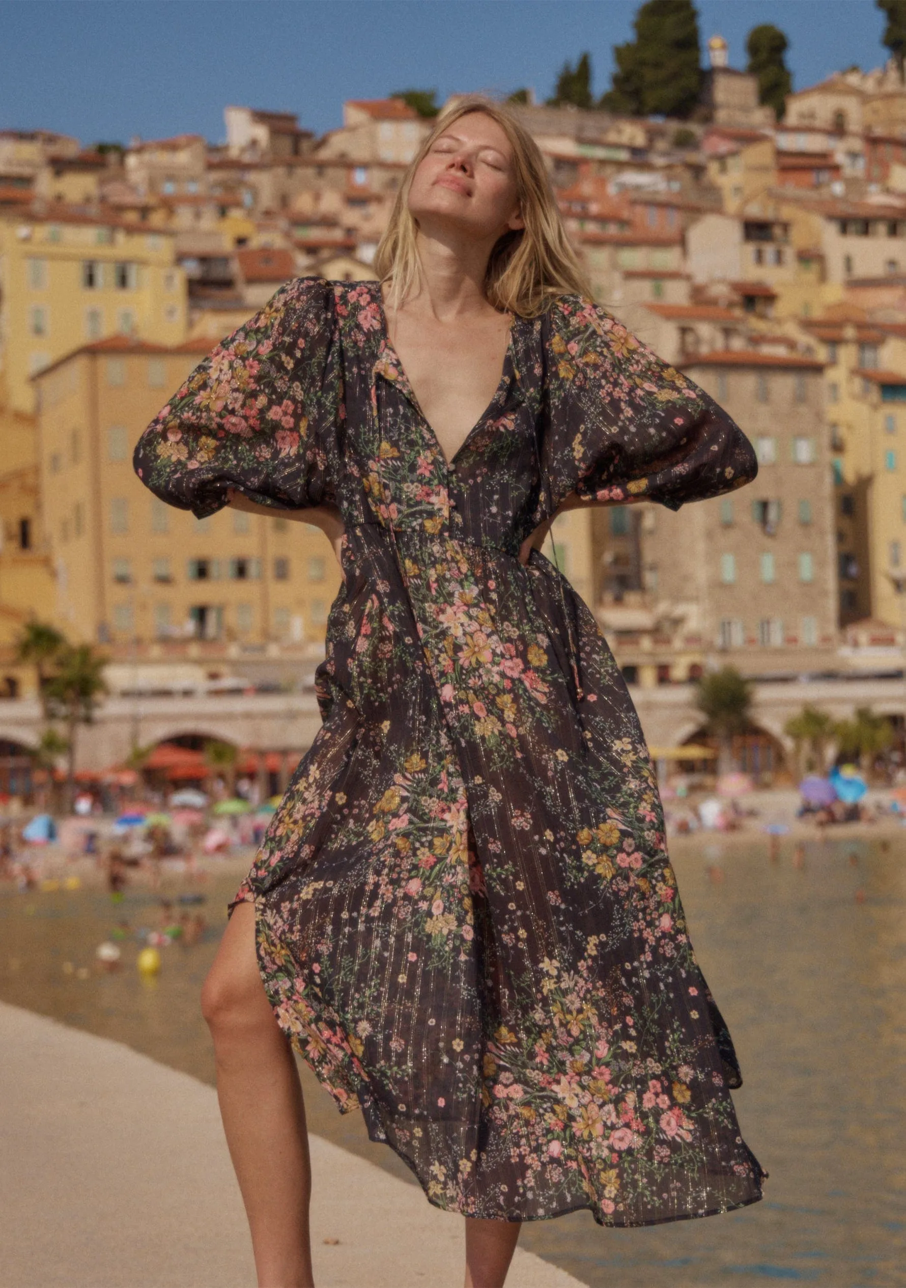 Audrey Midi Dress sold by Auguste The Label