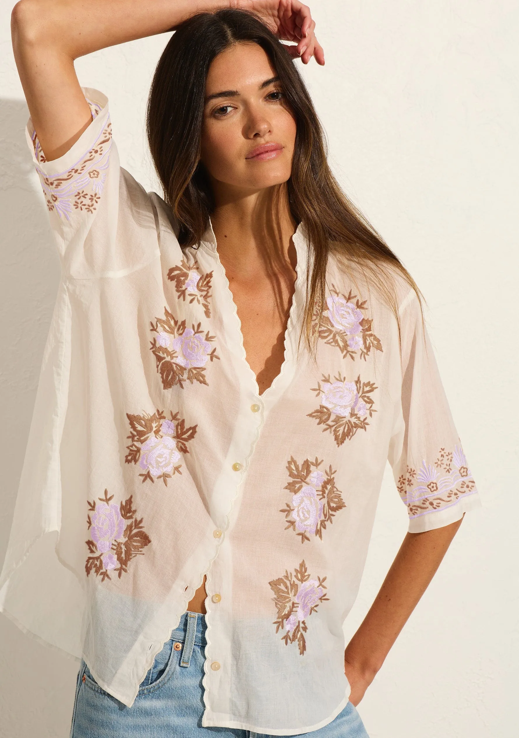 Rosalie Blouse sold by Auguste The Label