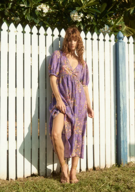 Lillian Midi Dress sold by Auguste The Label