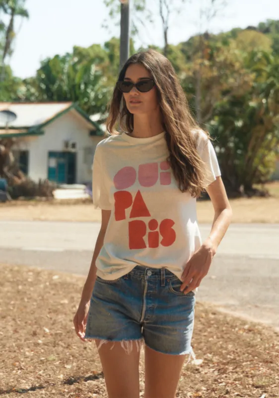 Yes Paris Classic Tee | Pre-Order - Buy Now sold by Auguste The Label