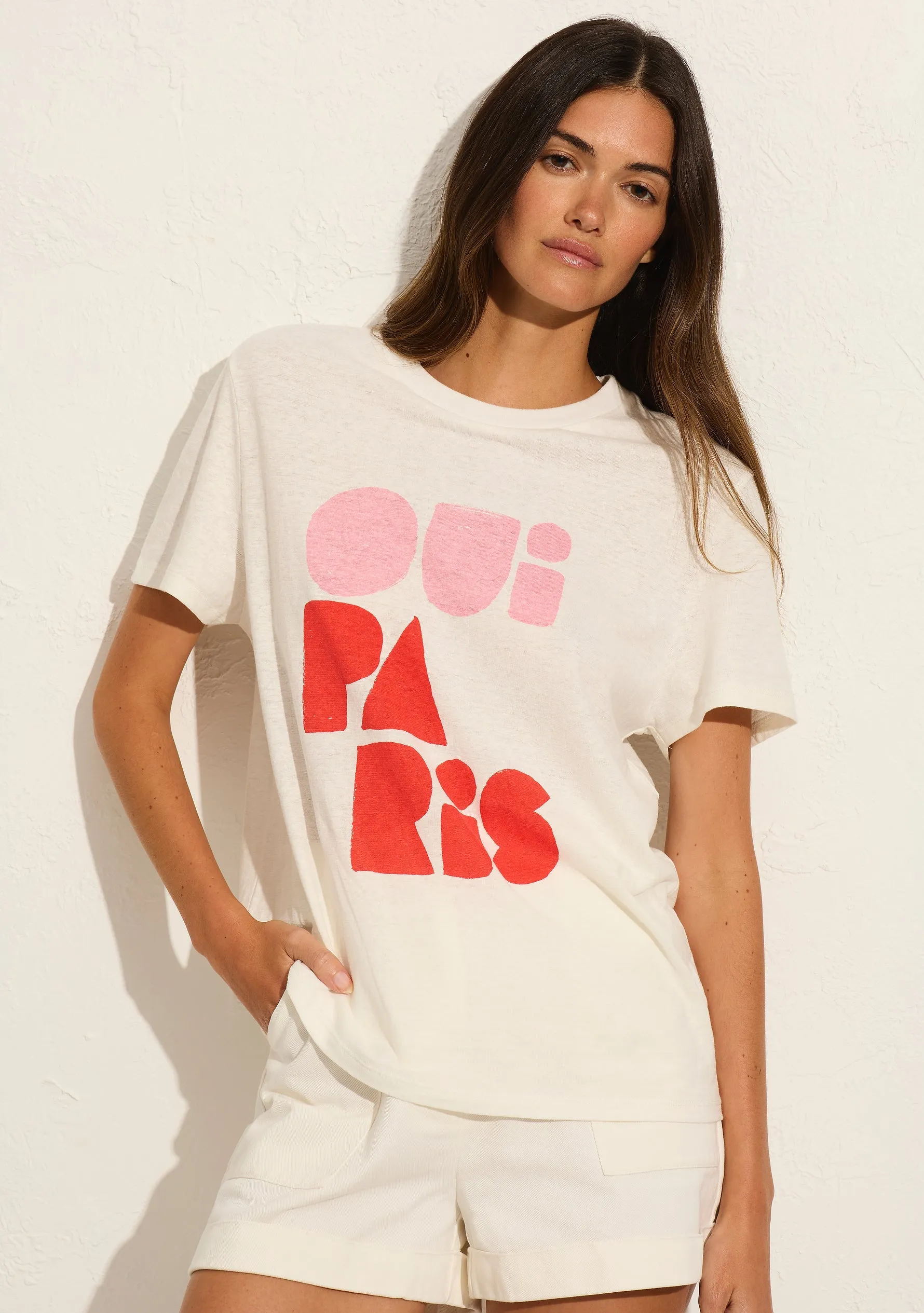 Yes Paris Classic Tee | Pre-Order - Buy Now sold by Auguste The Label product image thumbnail 3