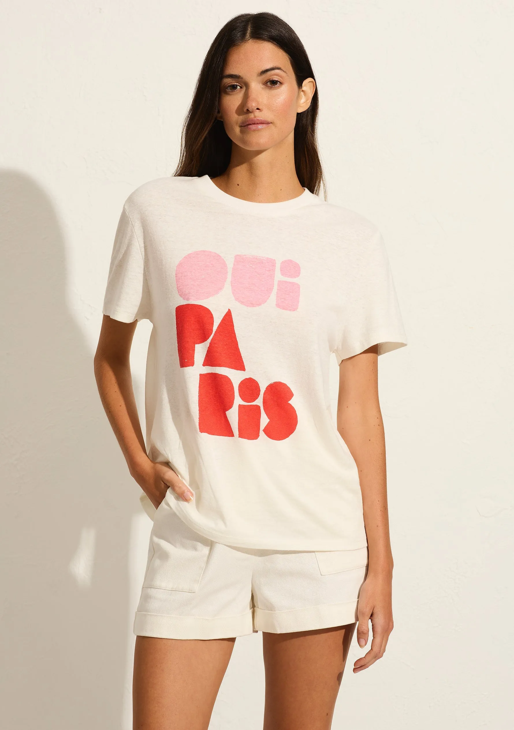 Yes Paris Classic Tee | Pre-Order - Buy Now sold by Auguste The Label product image thumbnail 2