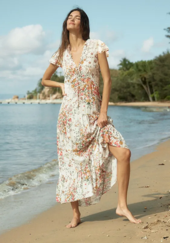 Elke Midi Dress sold by Auguste The Label