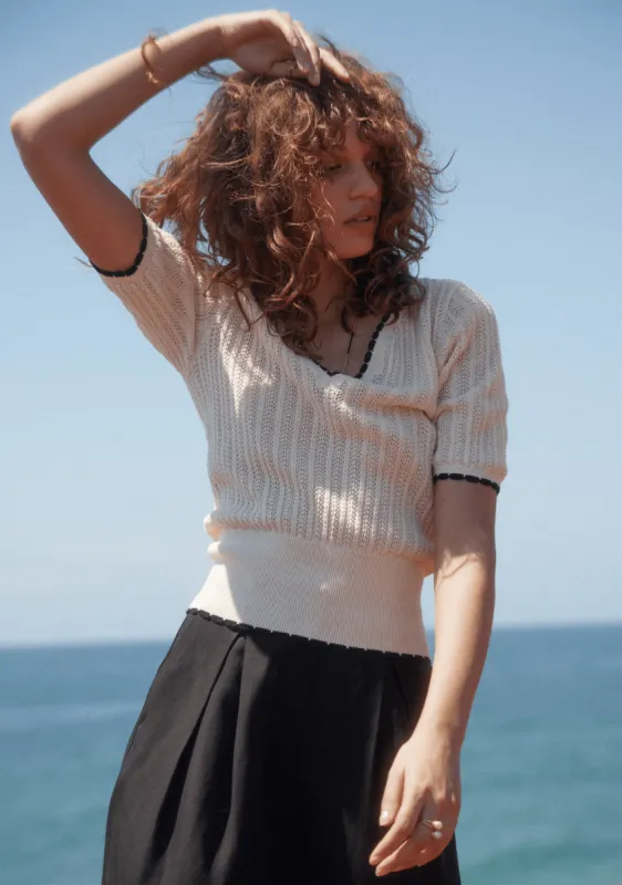 Jude Knit Tee sold by Auguste The Label