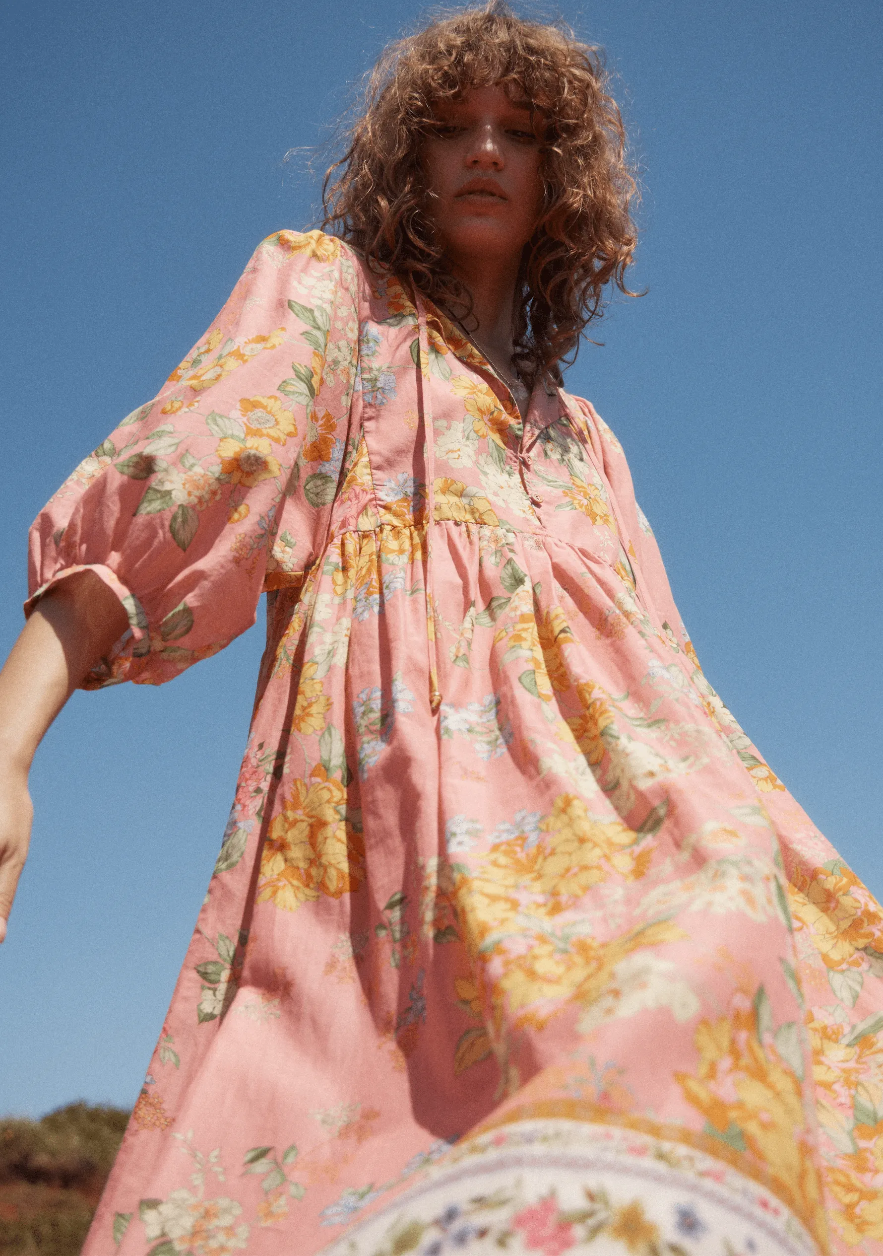 Audrey Midi Dress sold by Auguste The Label