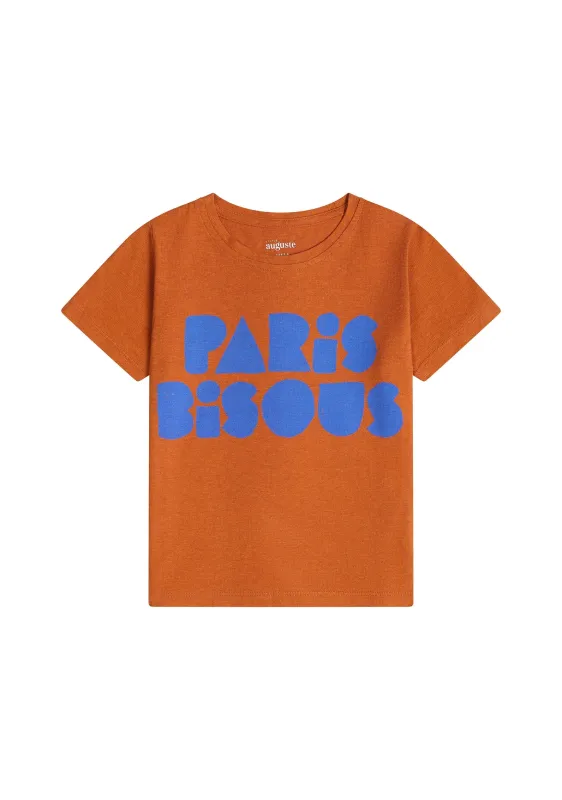 Little Paris Kisses Classic Tee sold by Auguste The Label