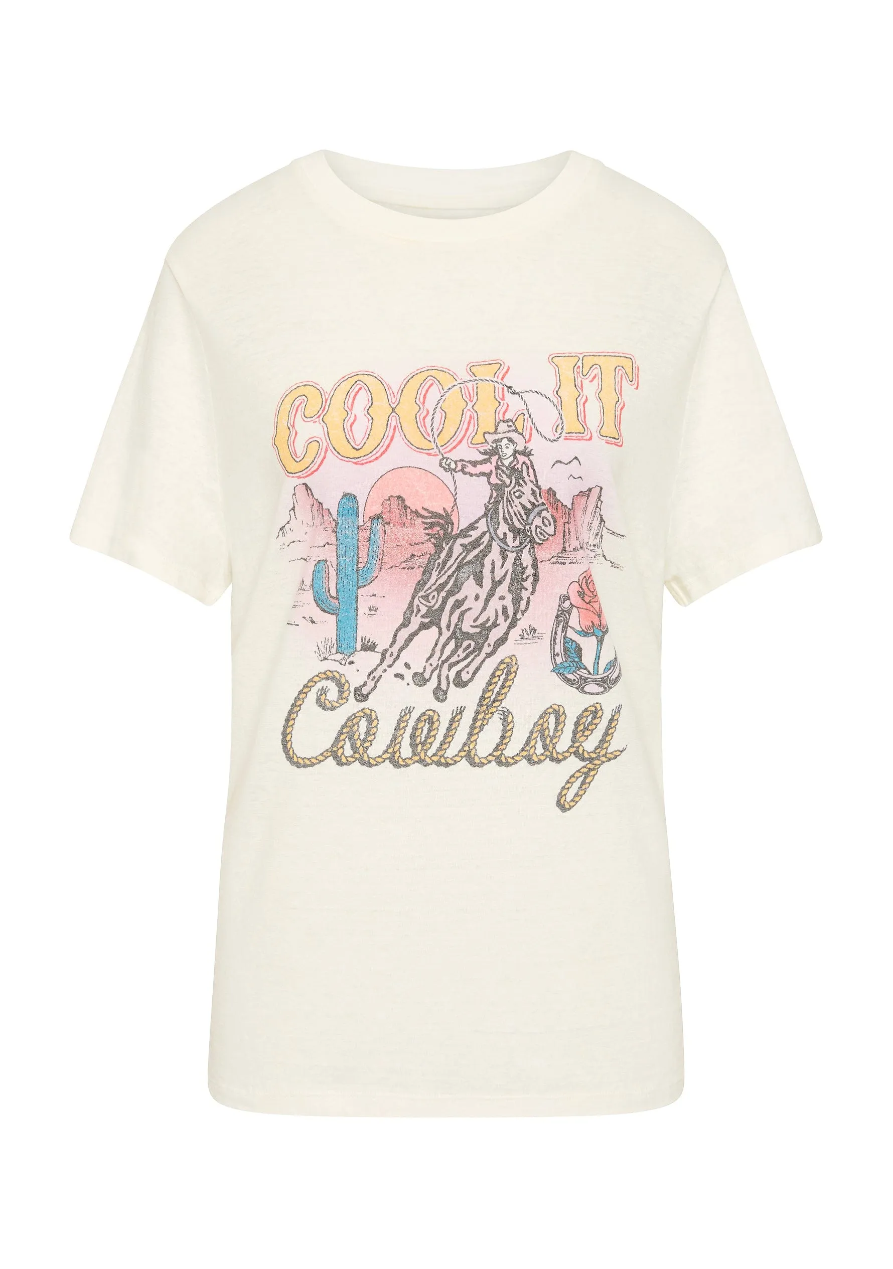 Cool It Cowboy Classic Tee sold by Auguste The Label product image thumbnail 2