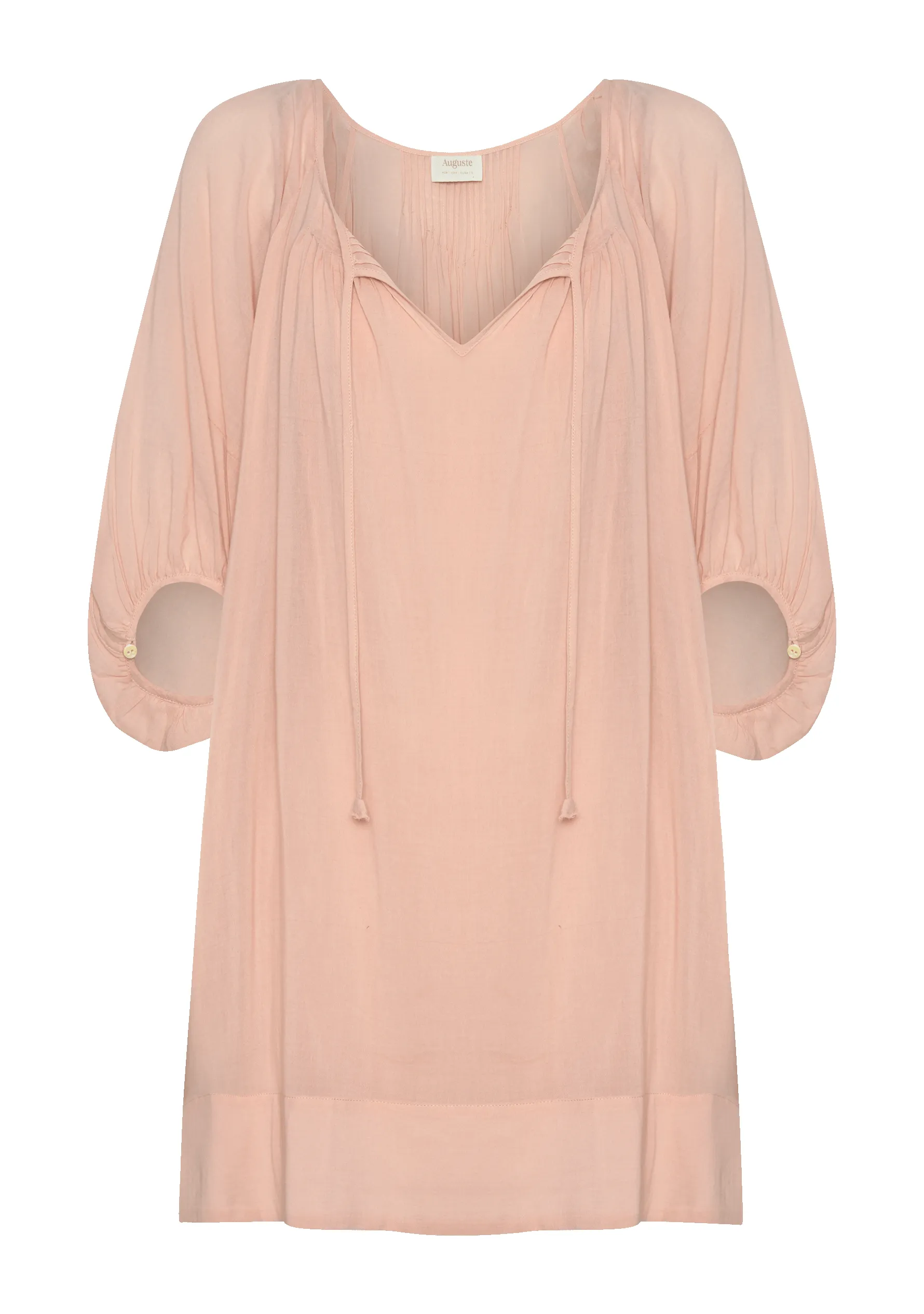 Jonah Mini Dress Pale Mauve sold by Auguste The Label product image thumbnail 5