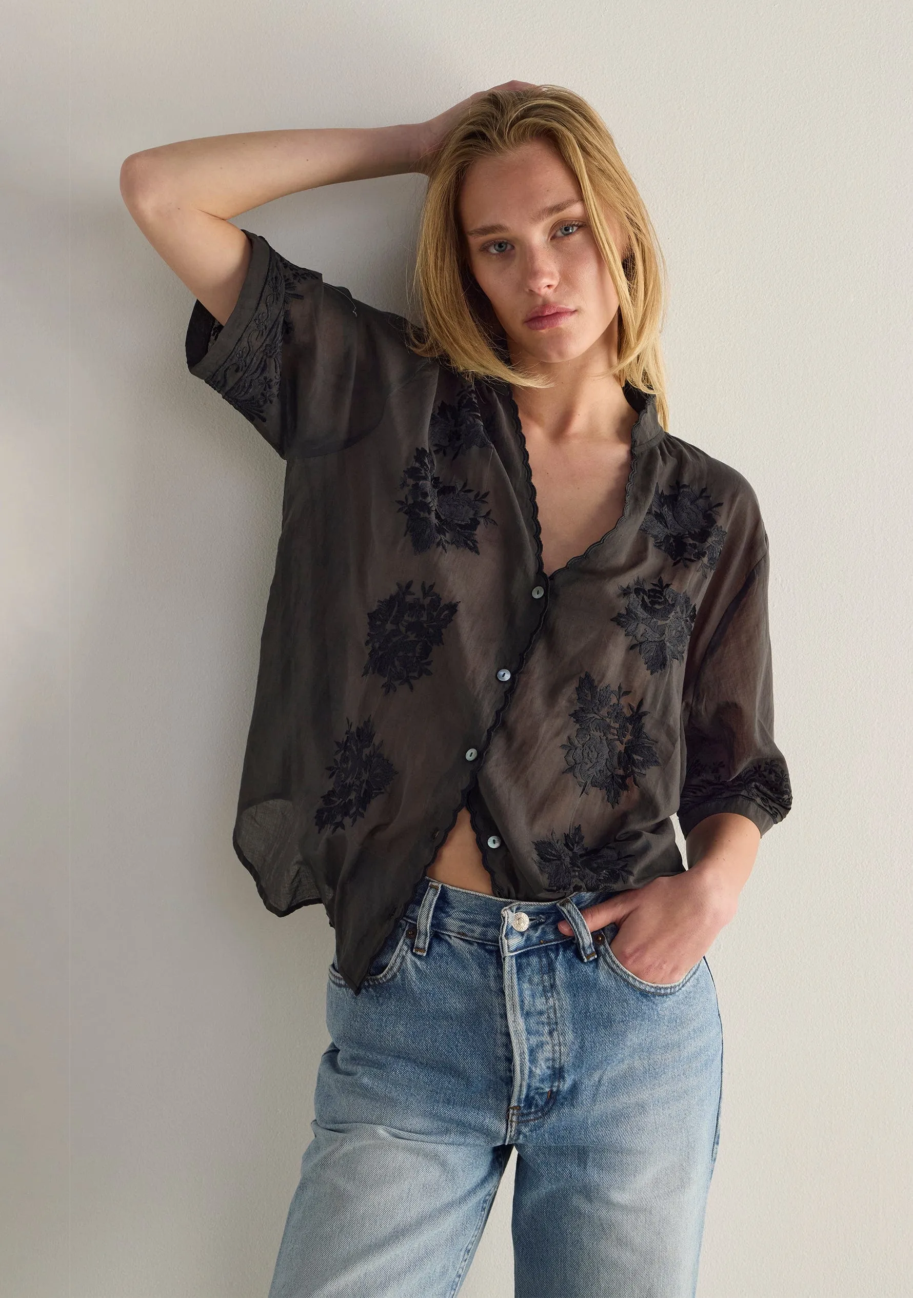 Rosalie Blouse | Pre Order - Buy Now sold by Auguste The Label product image thumbnail 2