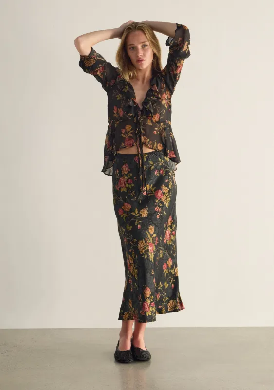 Sarina Midi Skirt sold by Auguste The Label