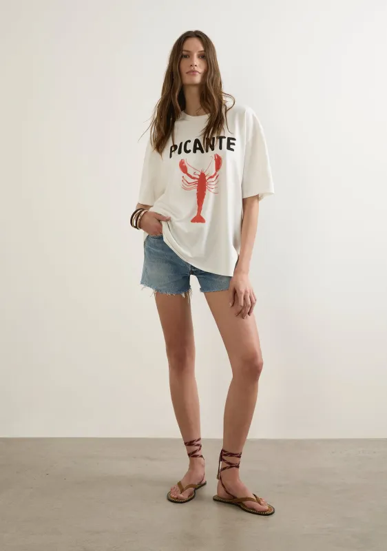 Picante Boyfriend Tee made by Auguste The Label