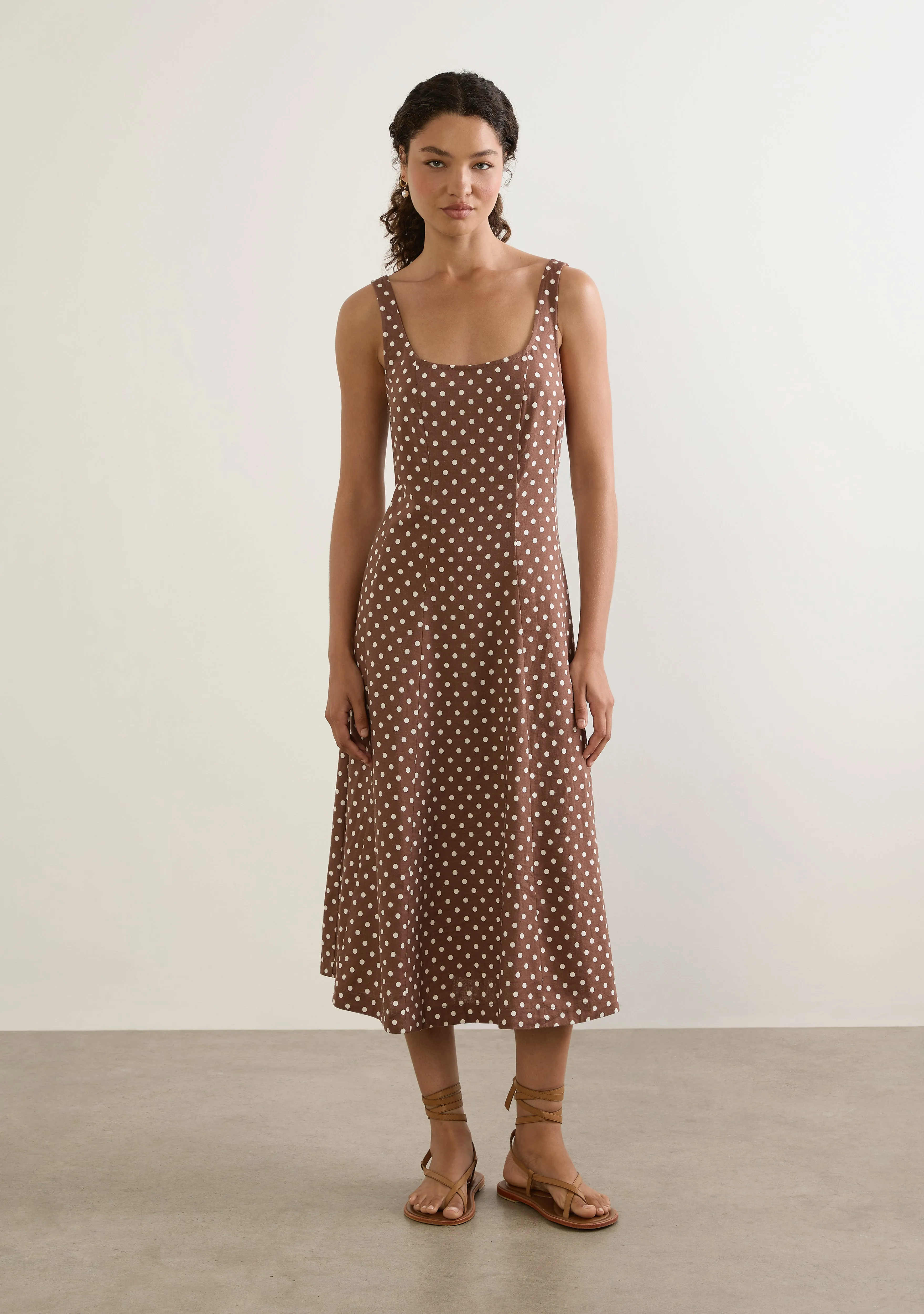Corinne Midi Dress sold by Auguste The Label product image thumbnail 2