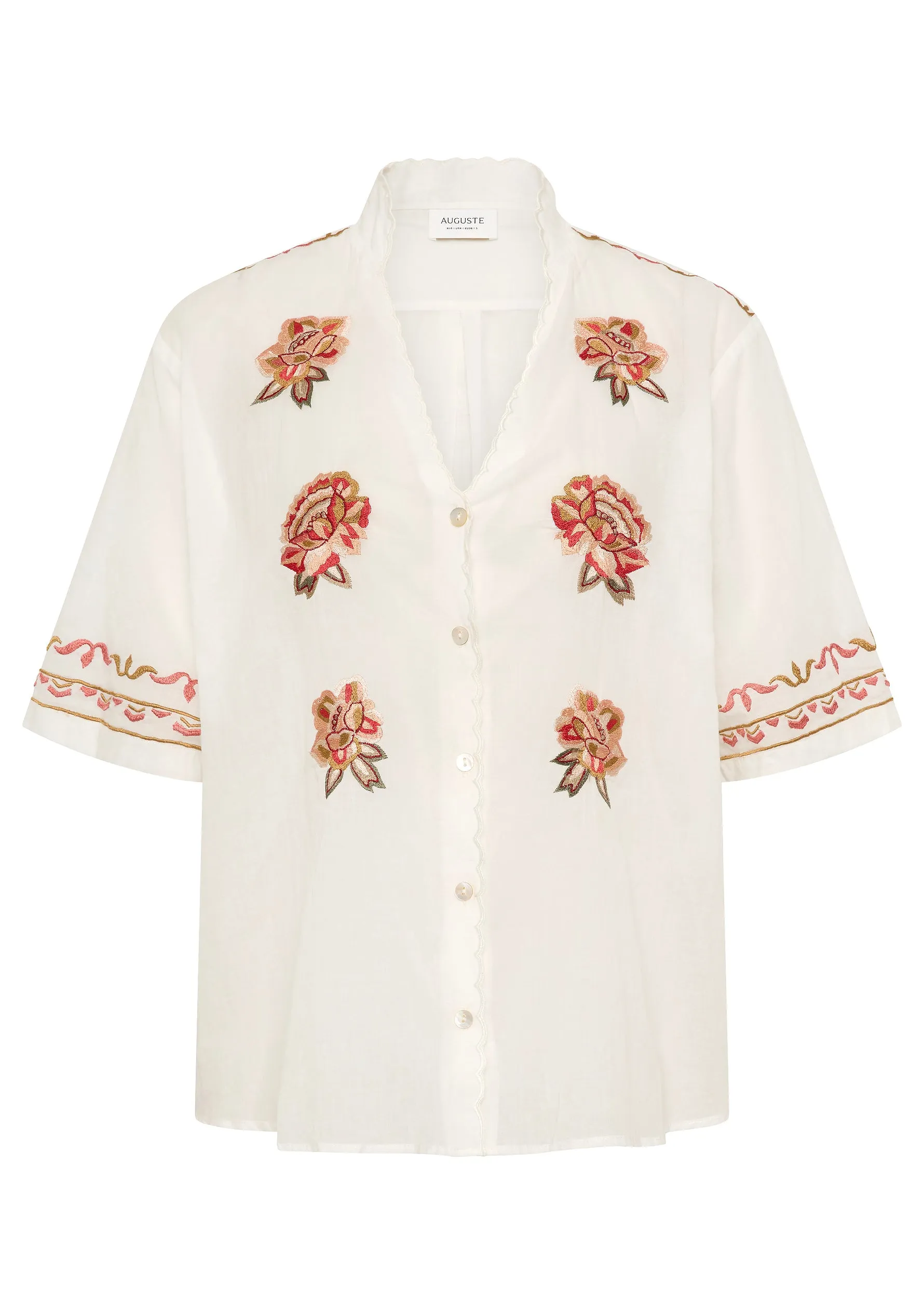 Vesper Embroidered Blouse sold by Auguste The Label product image thumbnail 4