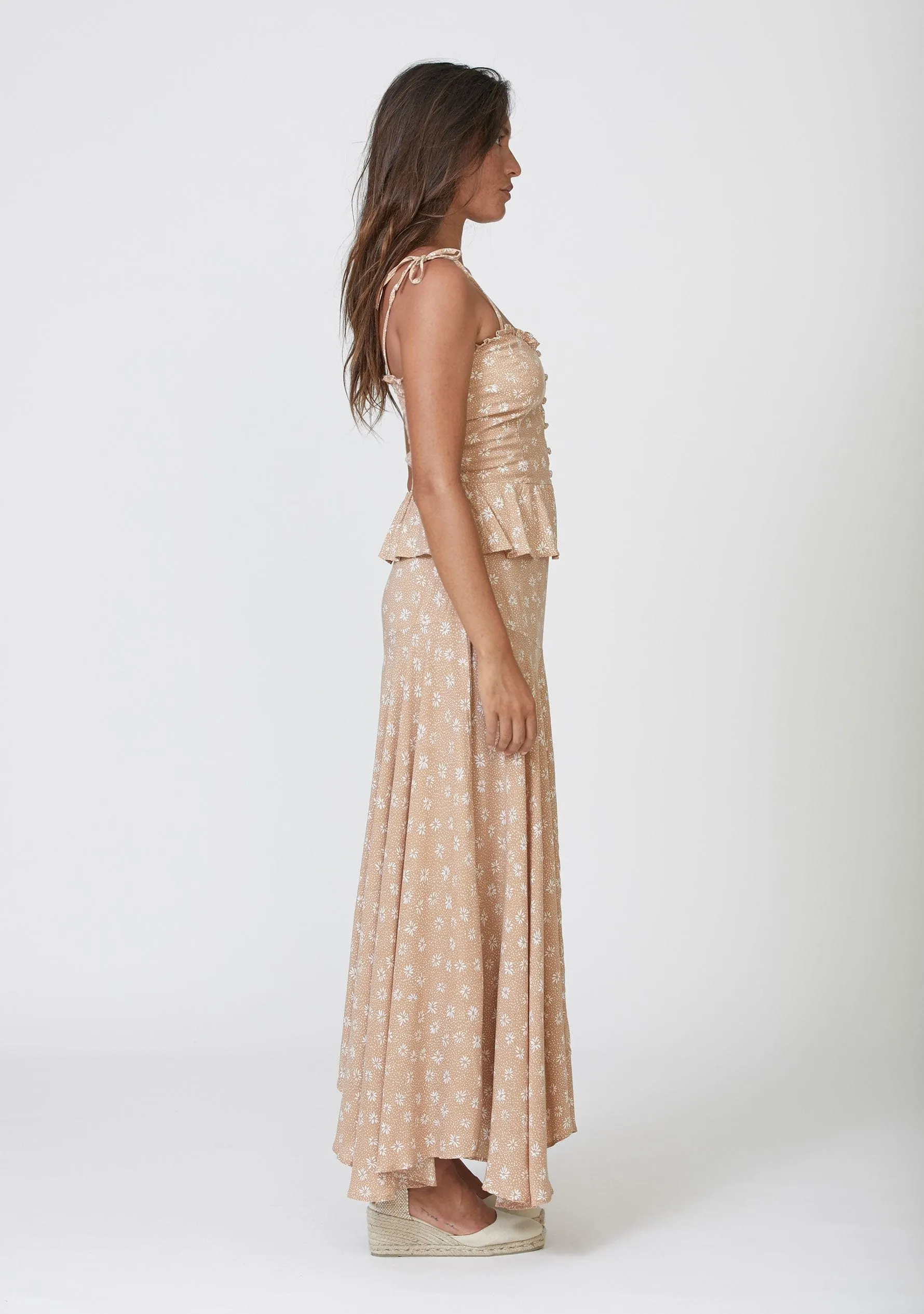 Cameron Rae Midi Skirt Sand - R2 sold by Auguste The Label product image thumbnail 2