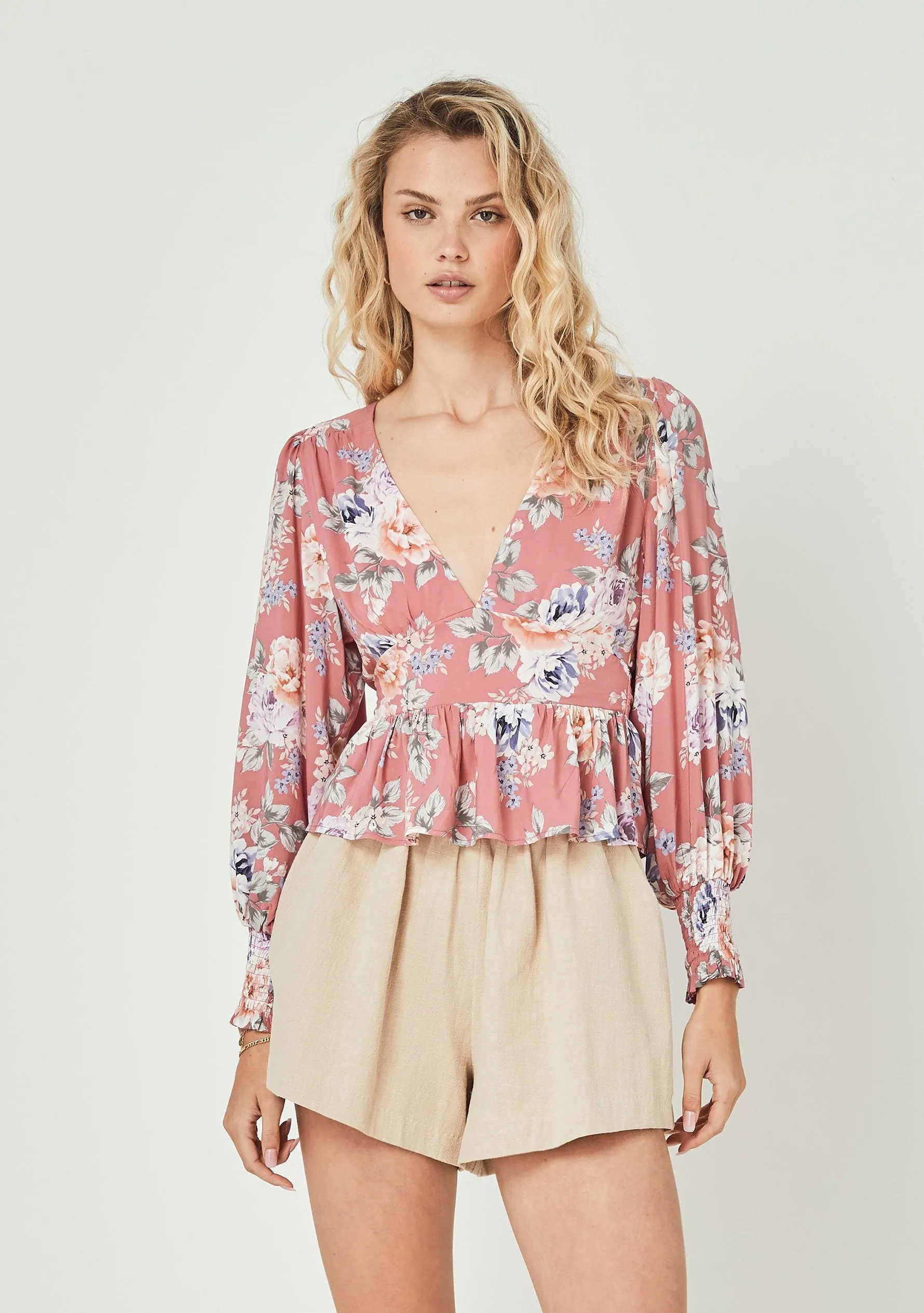 Pascal Sonnet Blouse Rose - R5 sold by Auguste The Label product image thumbnail 3