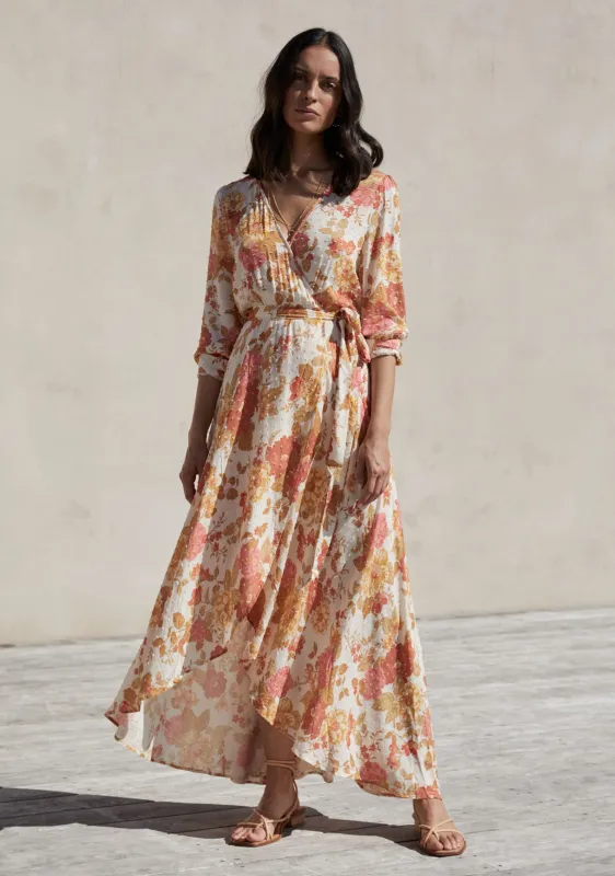 Dakota Jade Maxi Dress Ivory - R16 made by Auguste The Label