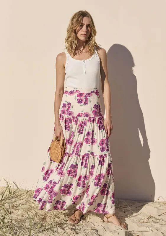 Sienna Caroline Maxi Skirt Ivory - R5 sold by Auguste The Label