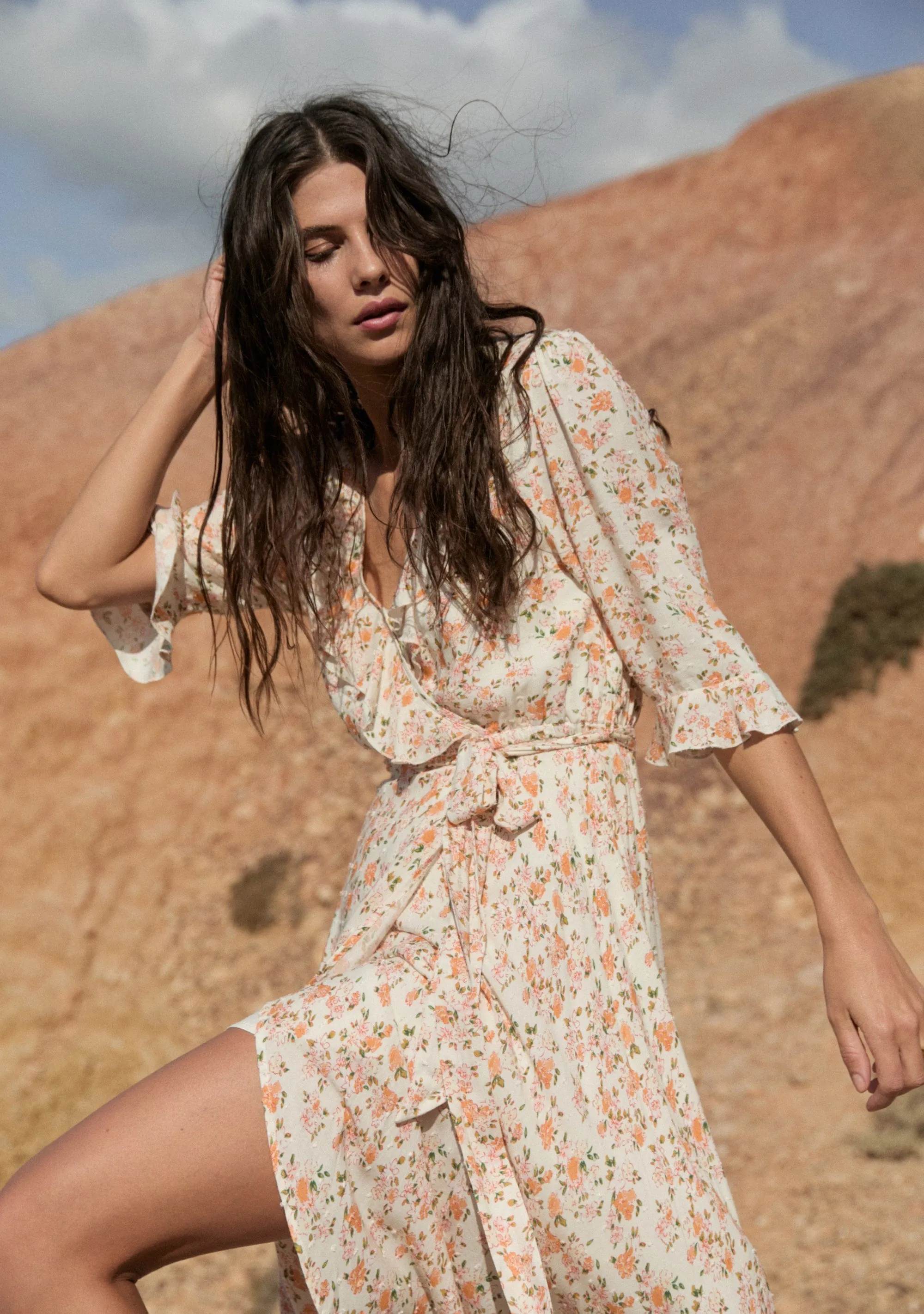 Matilda Cleo Maxi Dress Natural sold by Auguste The Label product image thumbnail 2
