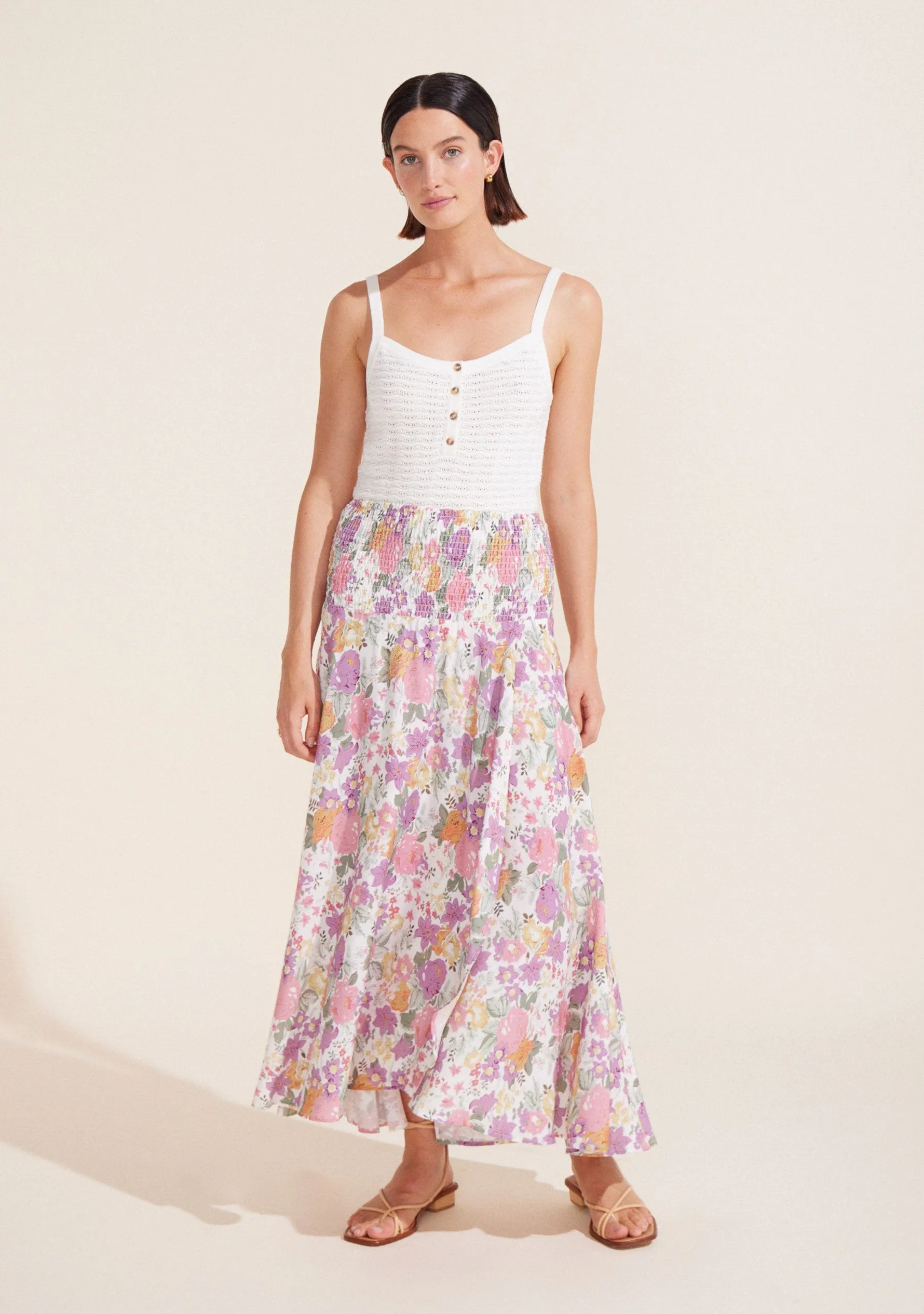 Camila Shirred Waist Maxi Skirt - R5 sold by Auguste The Label