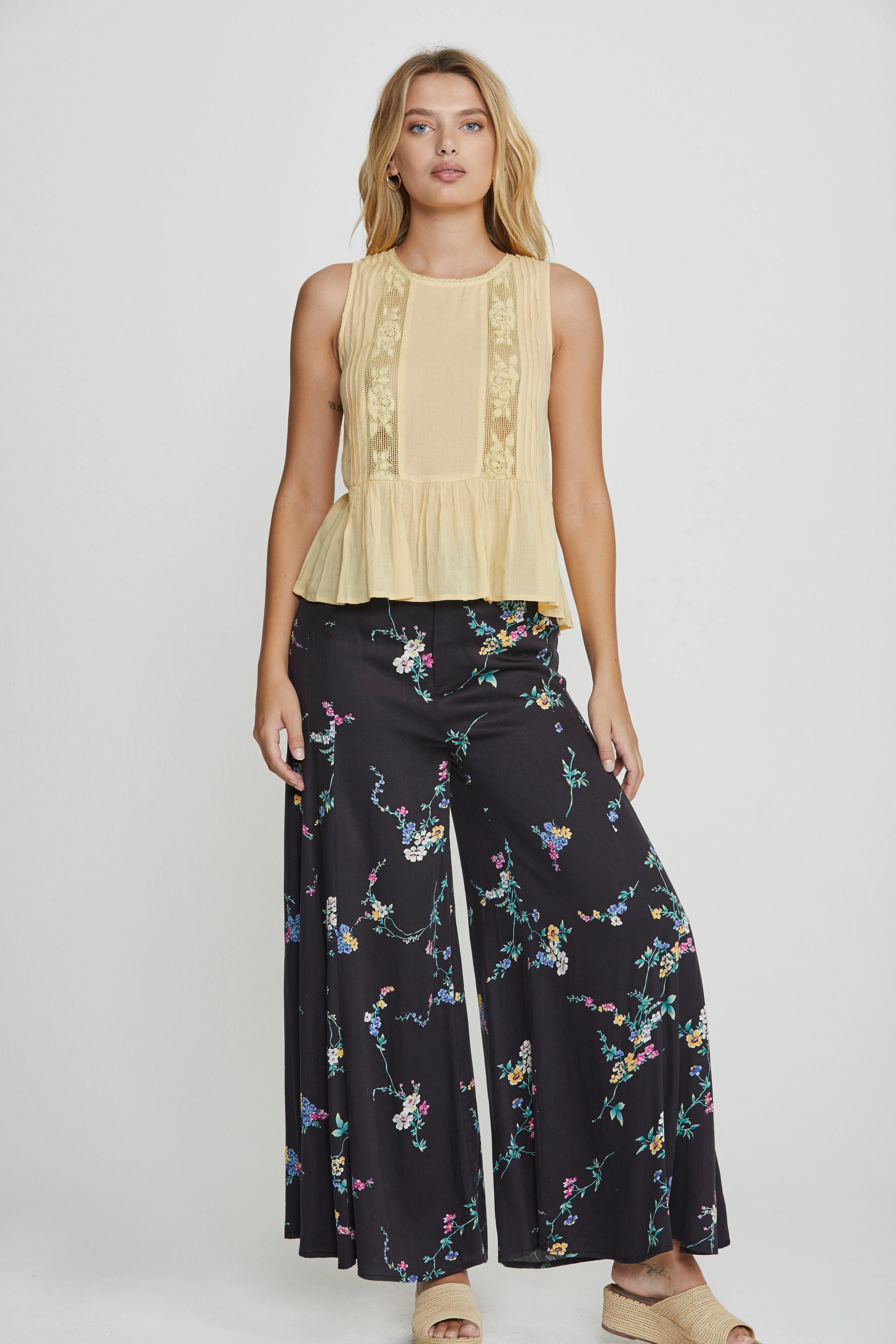 Dawn Spencer Culottes Black sold by Auguste The Label product image thumbnail 2