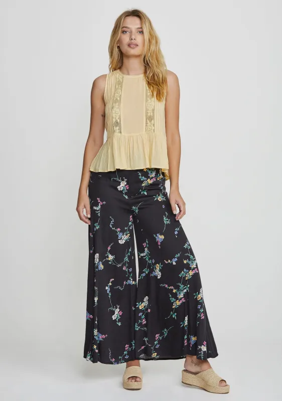 Dawn Spencer Culottes Black sold by Auguste The Label
