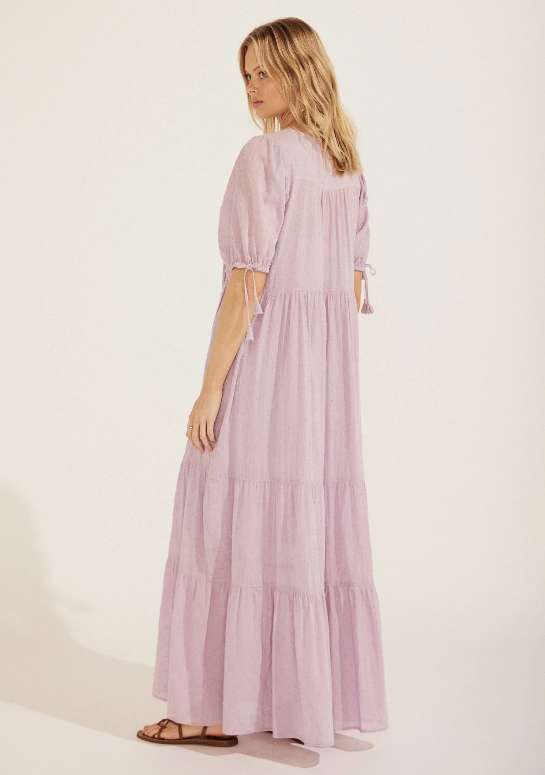 Evie Maxi Dress Lilac sold by Auguste The Label product image thumbnail 3