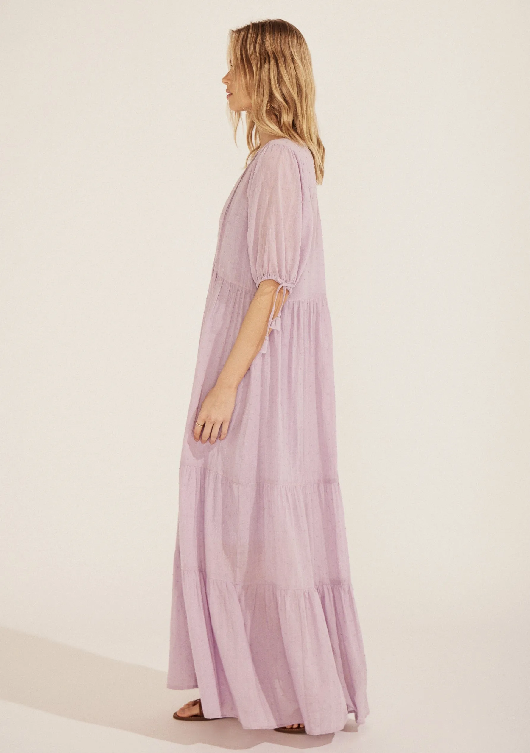 Evie Maxi Dress Lilac sold by Auguste The Label product image thumbnail 2