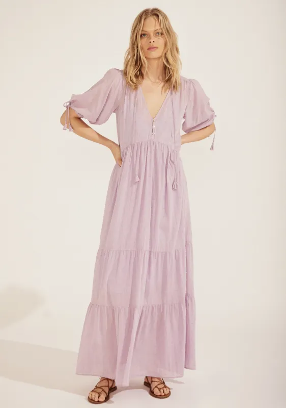 Evie Maxi Dress Lilac made by Auguste The Label