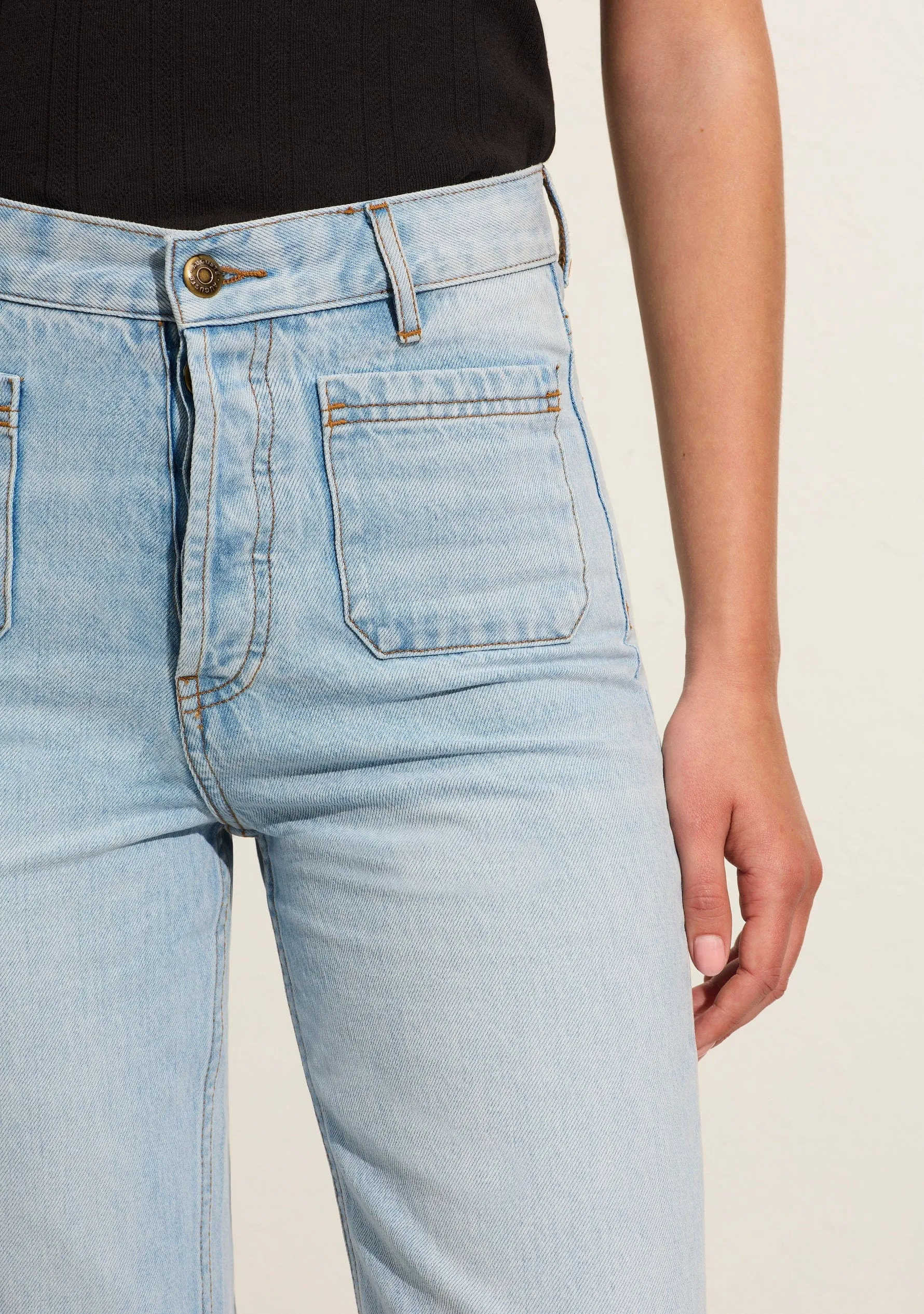 Leo Straight Leg Jean - R4 sold by Auguste The Label product image thumbnail 4