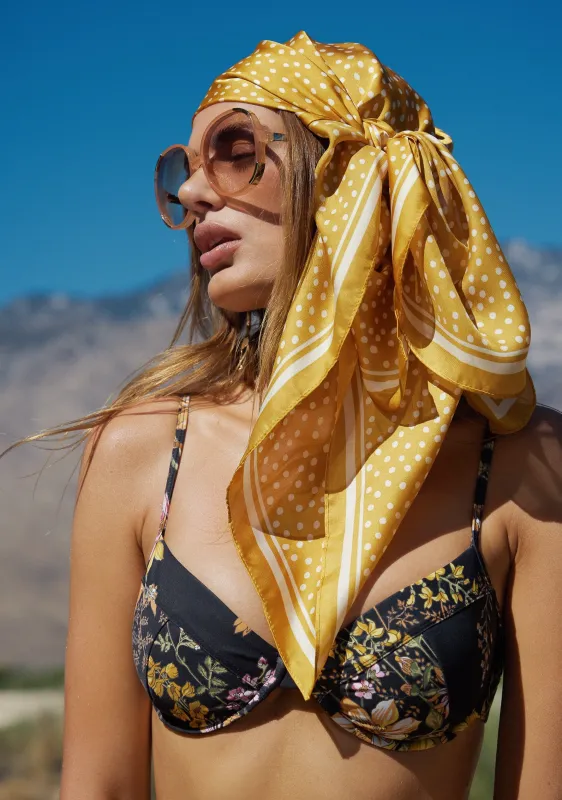 Callie Sculpt Bikini Top Charcoal  - T 22 sold by Auguste The Label