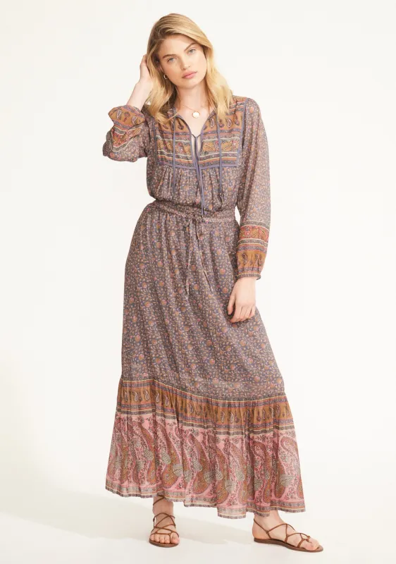 Aurora Amani Maxi Skirt Navy - R8 made by Auguste The Label