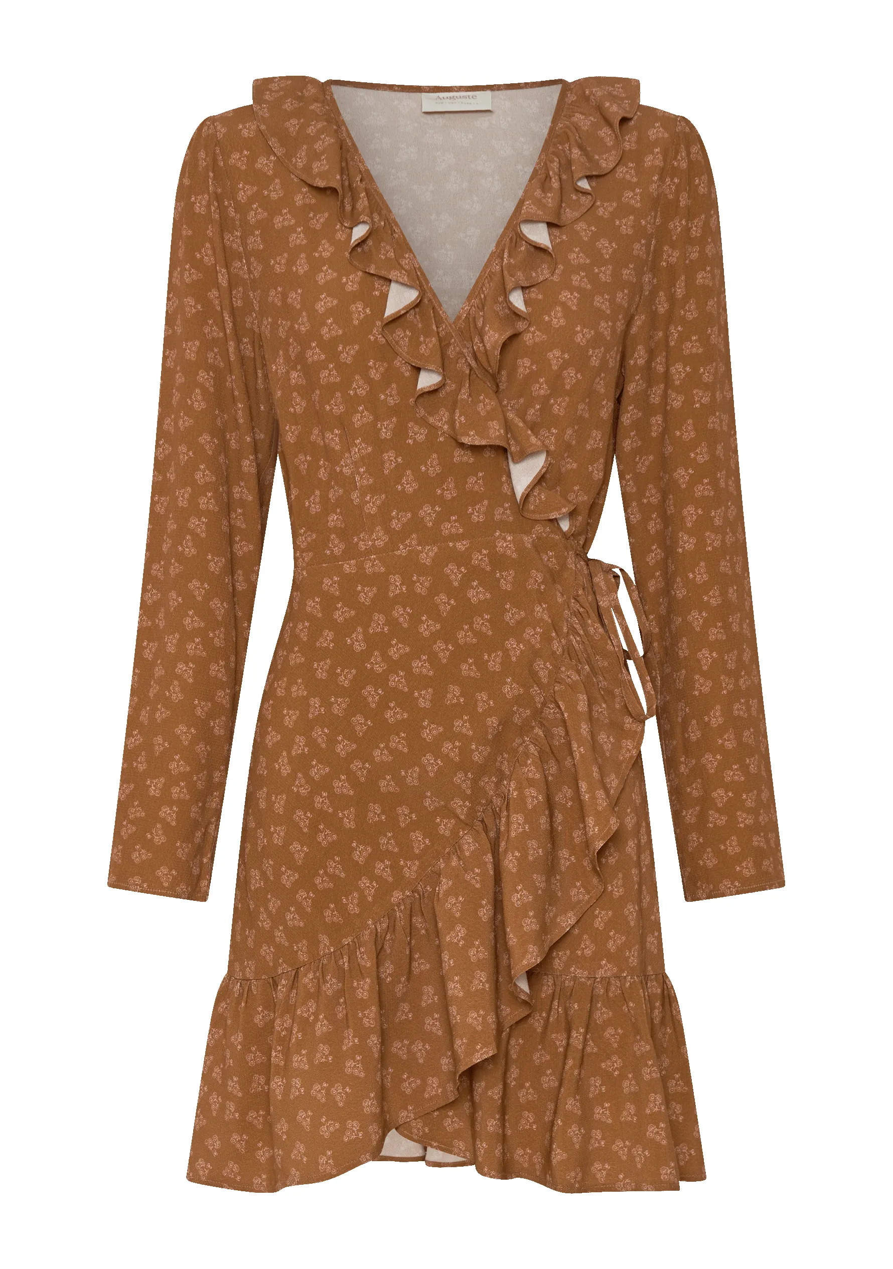 Sicily Carina Mini Dress Burnt Orange - R7 sold by Auguste The Label product image thumbnail 5