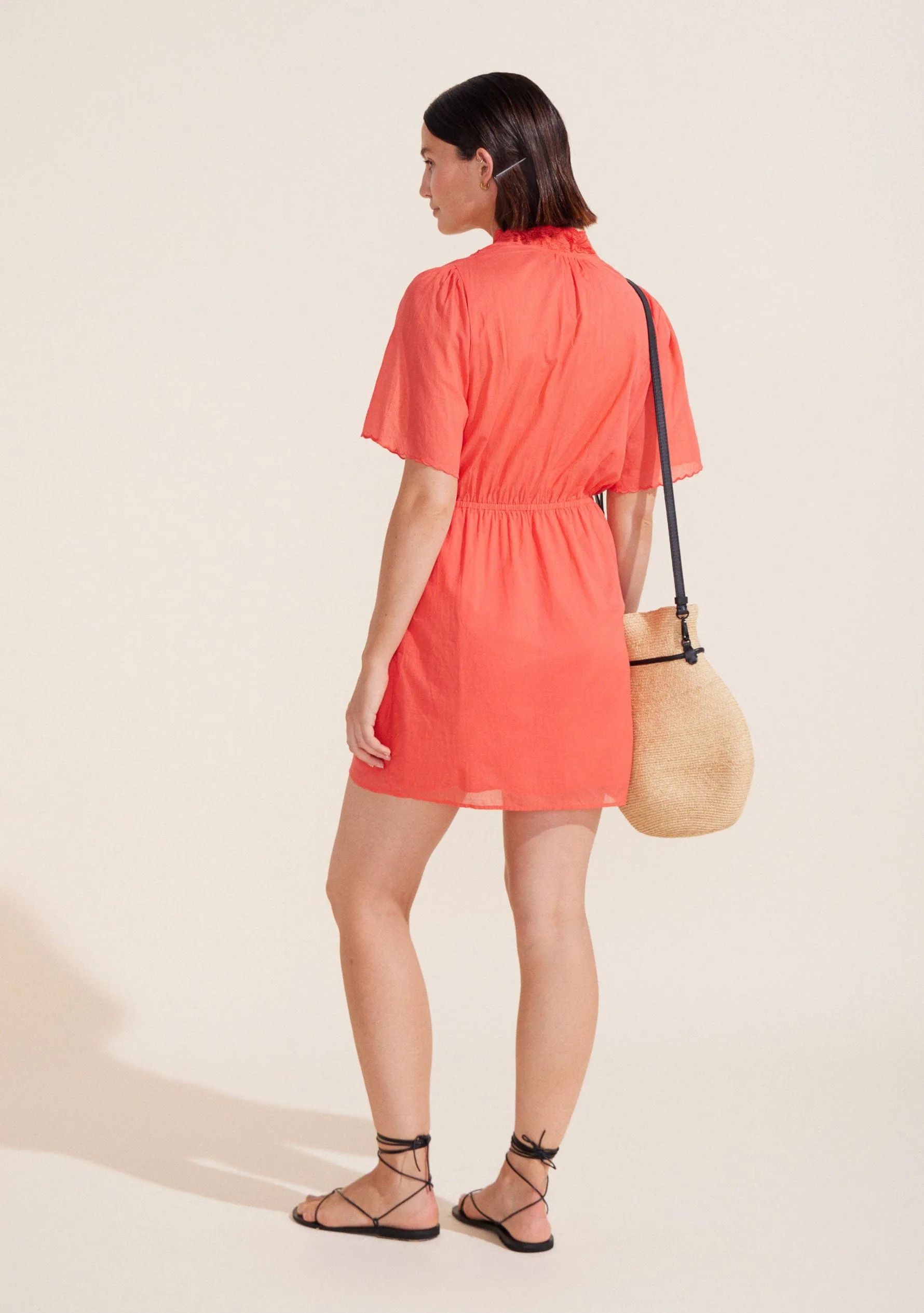 Avalynn Mini Dress Watermelon - R7 sold by Auguste The Label product image thumbnail 4