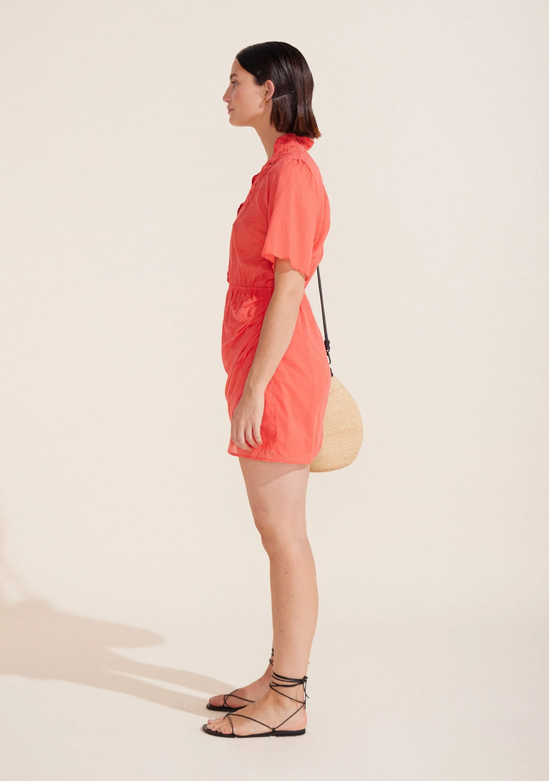 Avalynn Mini Dress Watermelon - R7 sold by Auguste The Label product image thumbnail 3