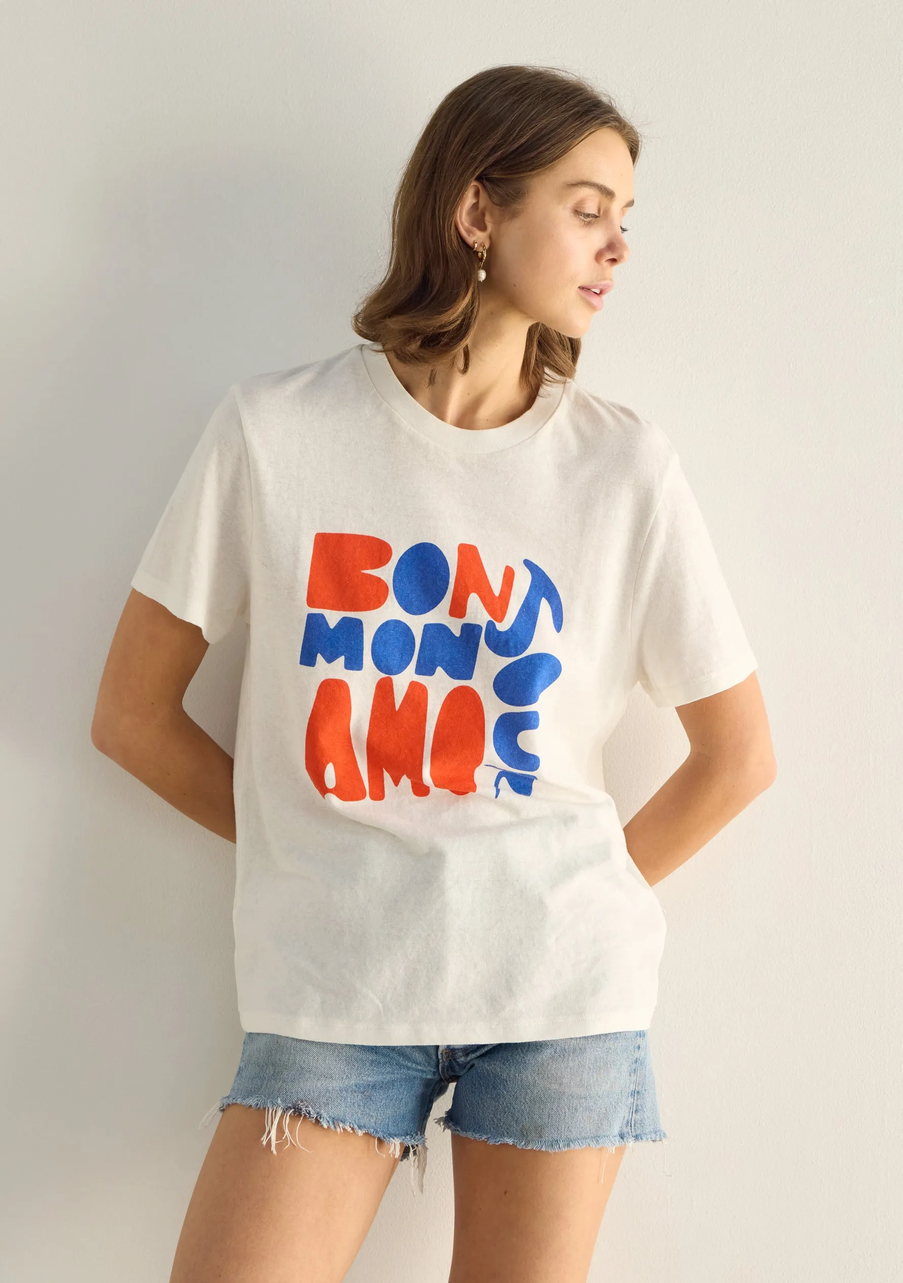Bonjour Classic Tee sold by Auguste The Label product image thumbnail 2