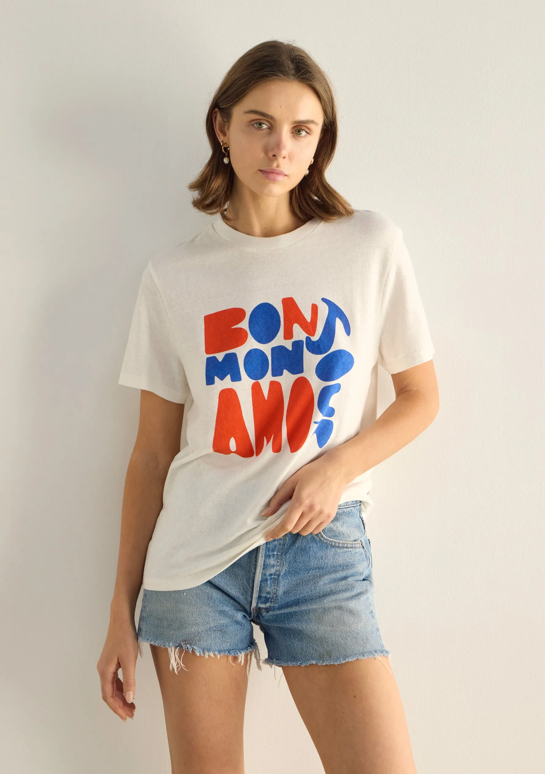 Bonjour Classic Tee sold by Auguste The Label product image thumbnail 4