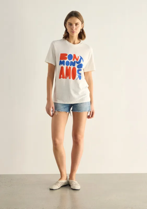 Bonjour Classic Tee sold by Auguste The Label
