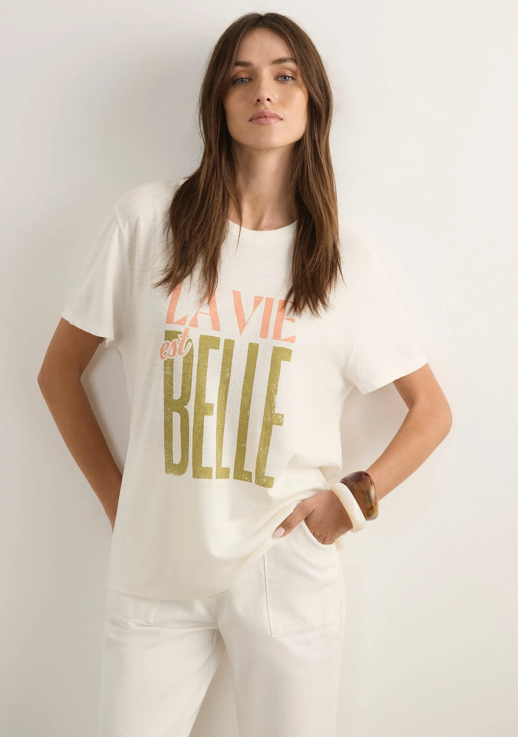 Life Is Beautiful Classic Tee sold by Auguste The Label product image thumbnail 3