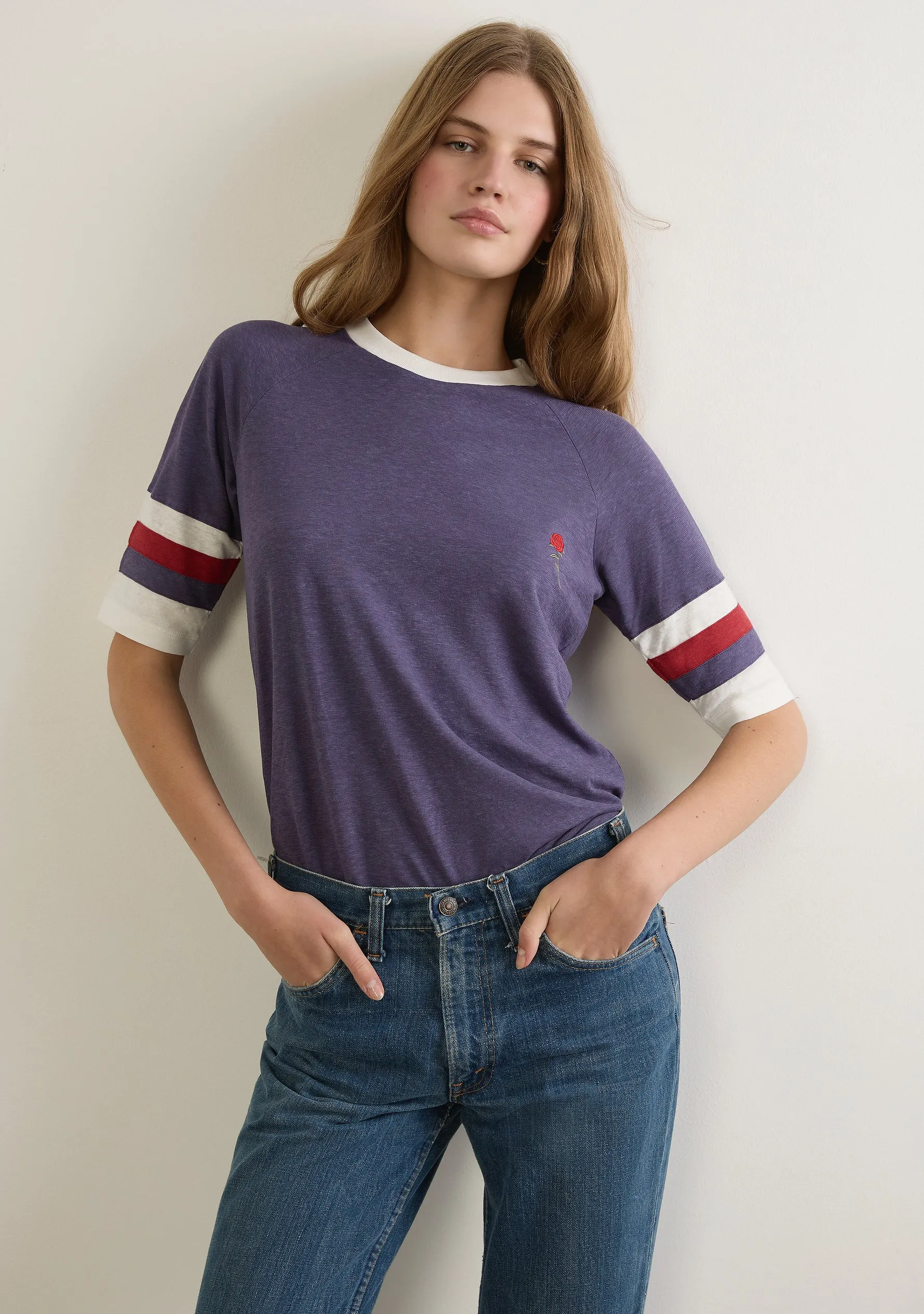 Cali Raglan Tee sold by Auguste The Label