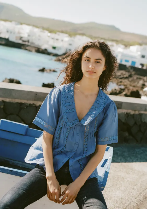 Ophelia Blouse made by Auguste The Label