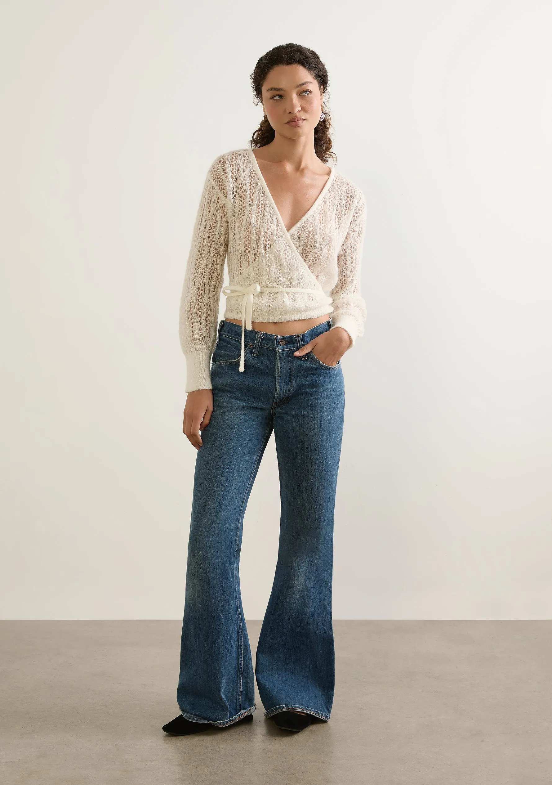 Rowan Wrap Knit Cardigan sold by Auguste The Label product image thumbnail 4