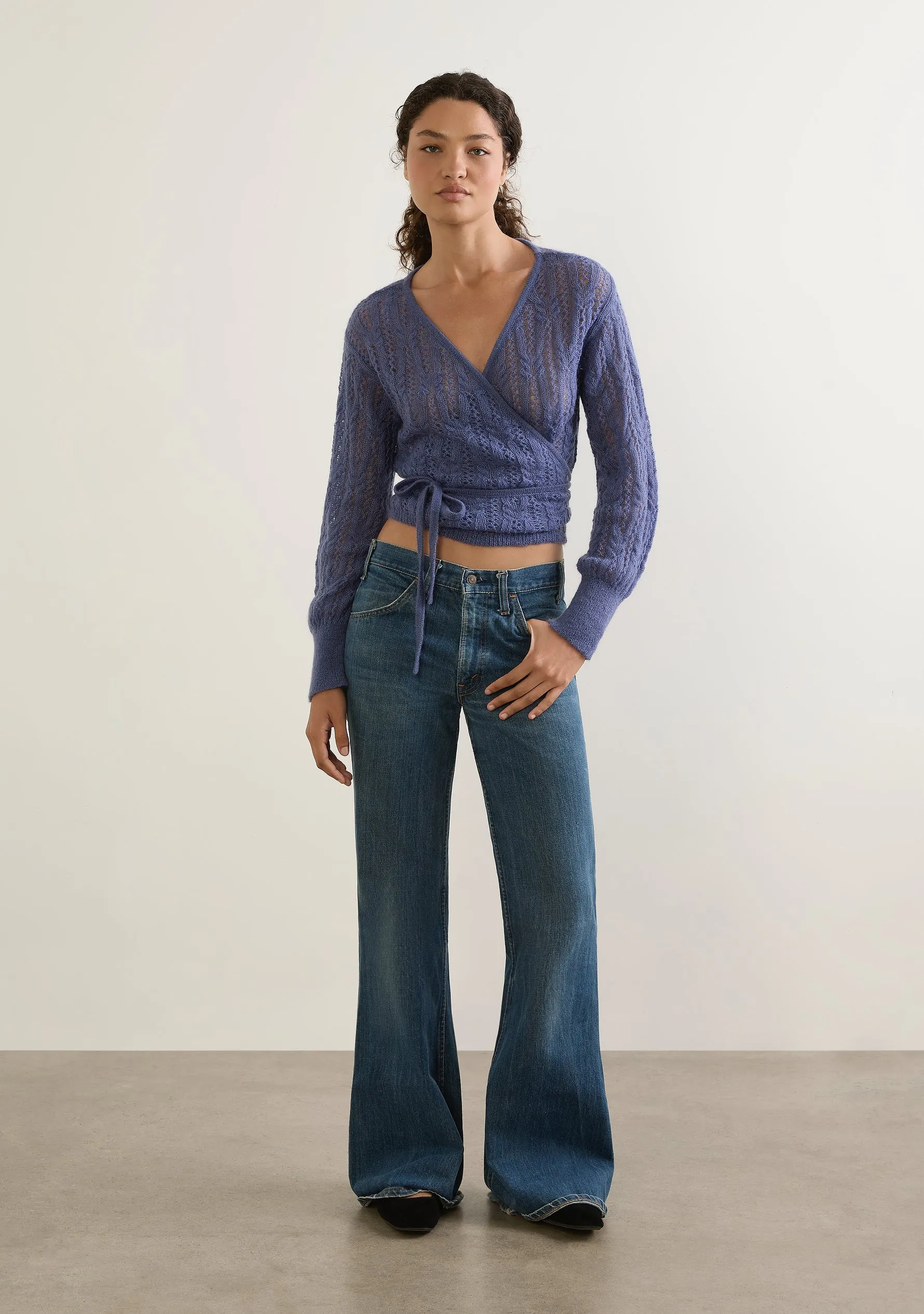 Rowan Wrap Knit Cardigan sold by Auguste The Label product image thumbnail 5