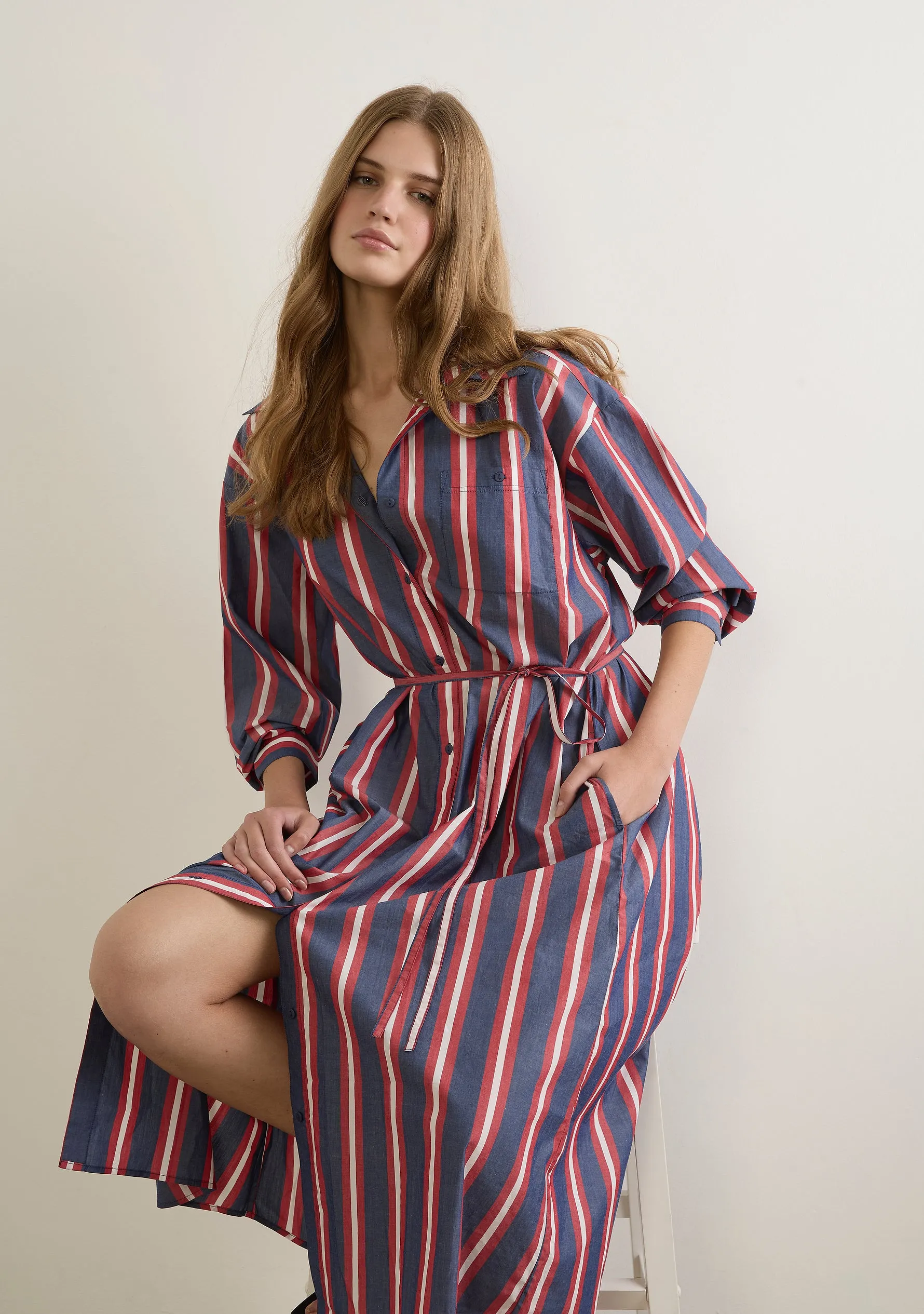 Odin Midi Shirt Dress sold by Auguste The Label product image thumbnail 2