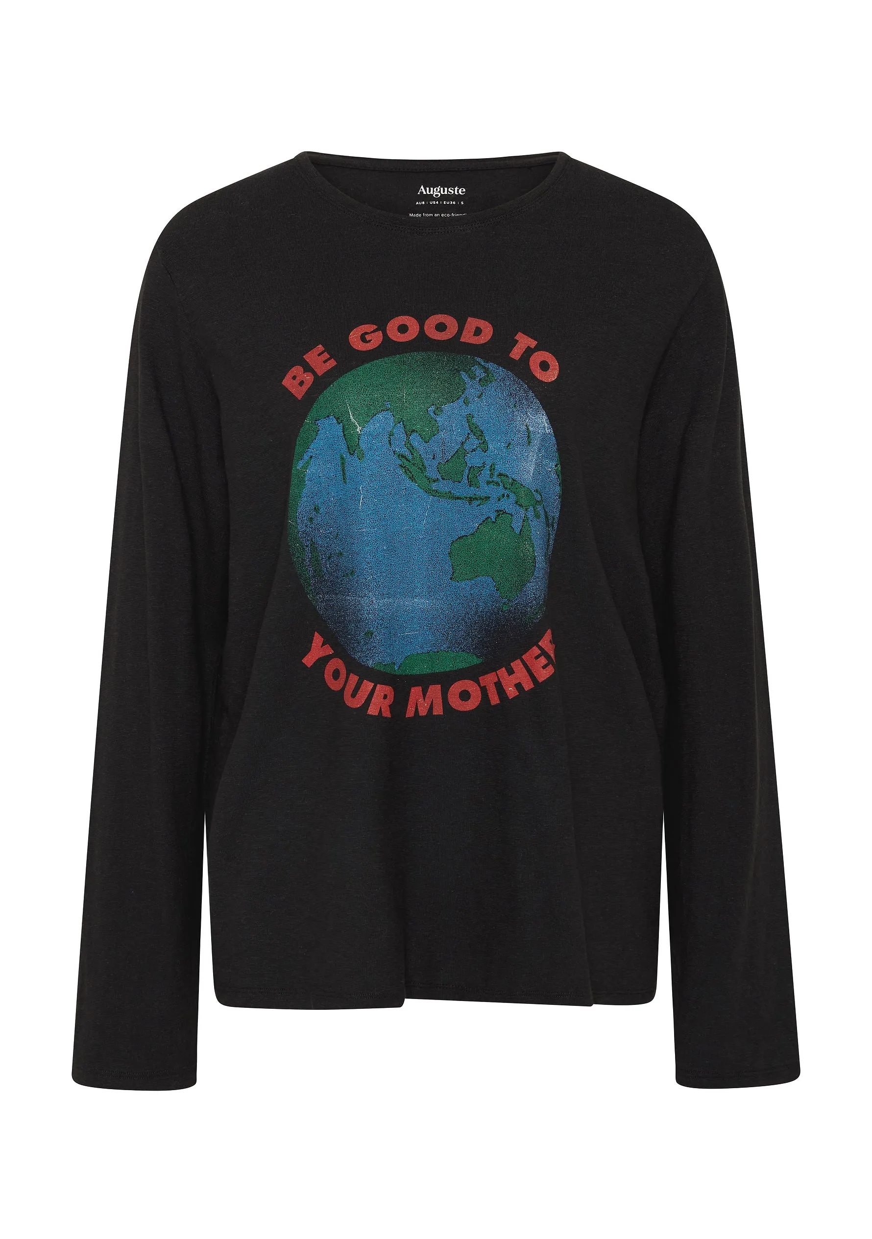 Be Good to Your Mother Long Sleeve - Charity Tee sold by Auguste The Label product image thumbnail 4