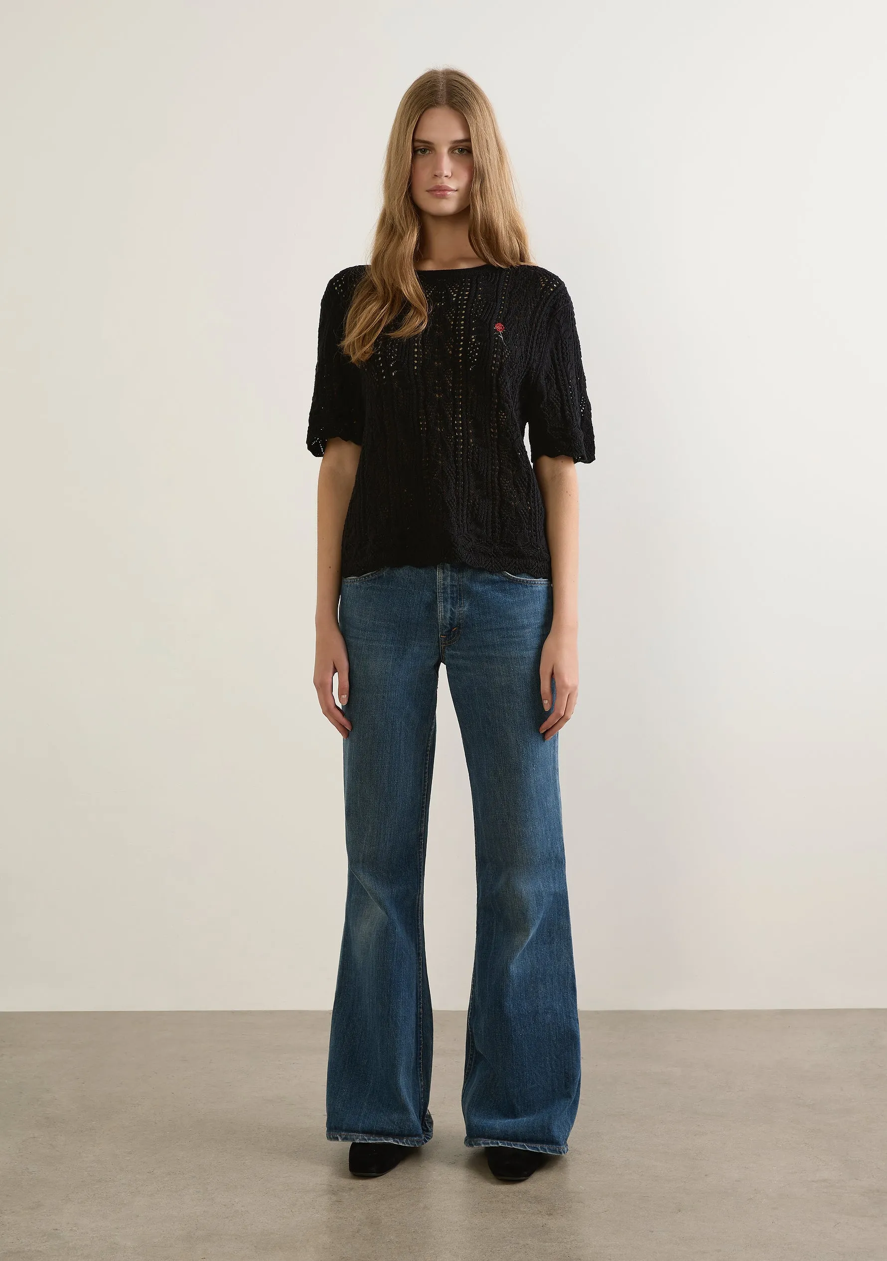 Callen Knit Tee sold by Auguste The Label