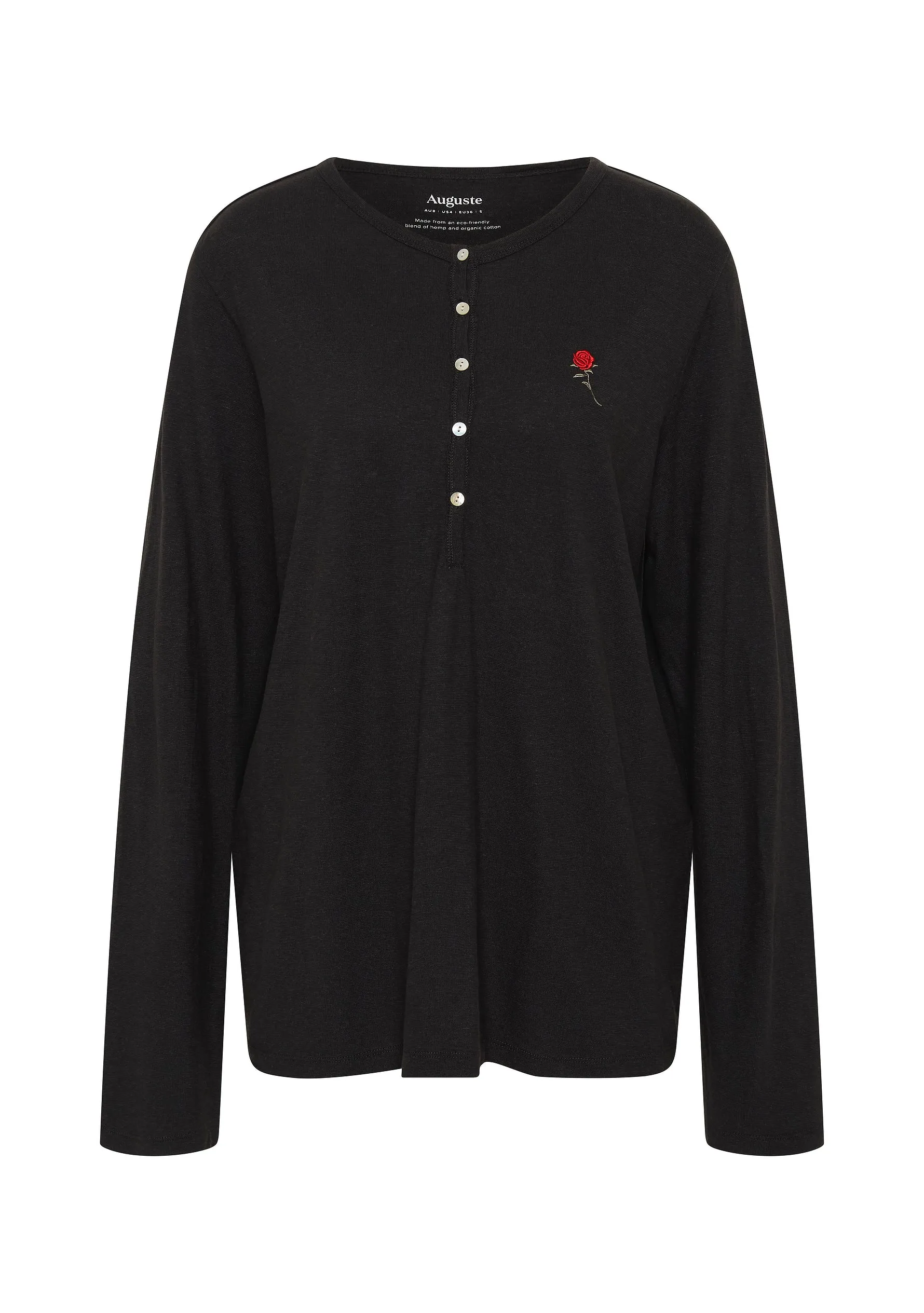 Kirby Henley Tee sold by Auguste The Label product image thumbnail 3
